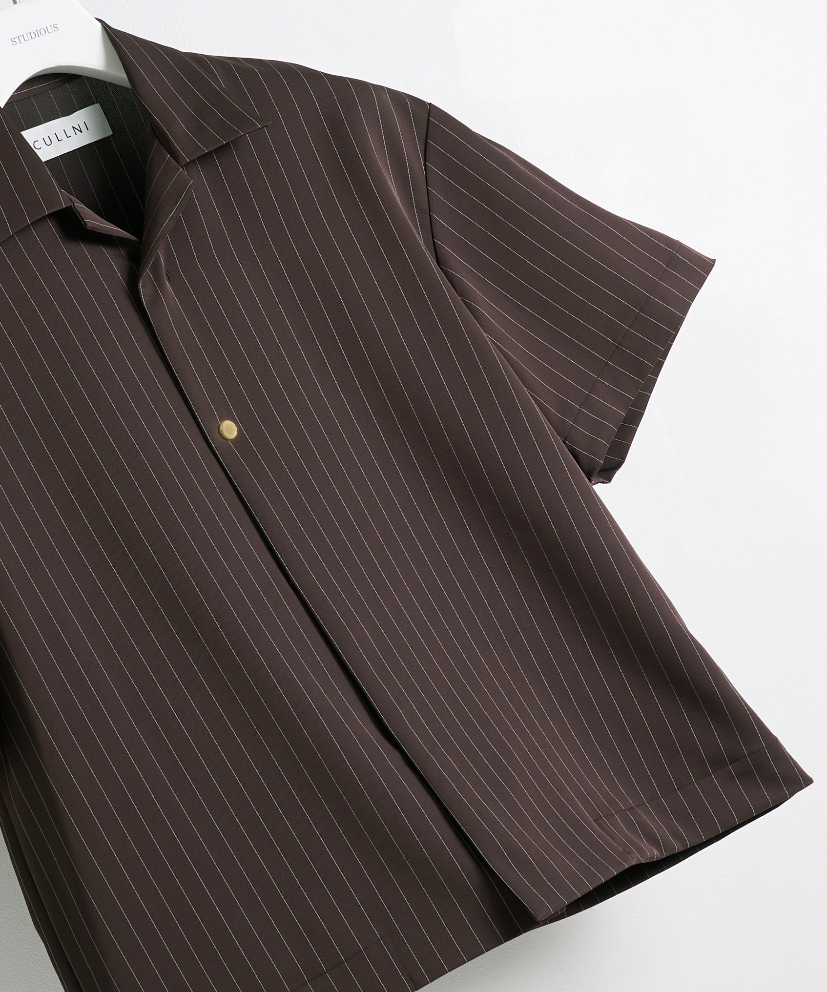別注 Open Collar Short Sleeve Shirt