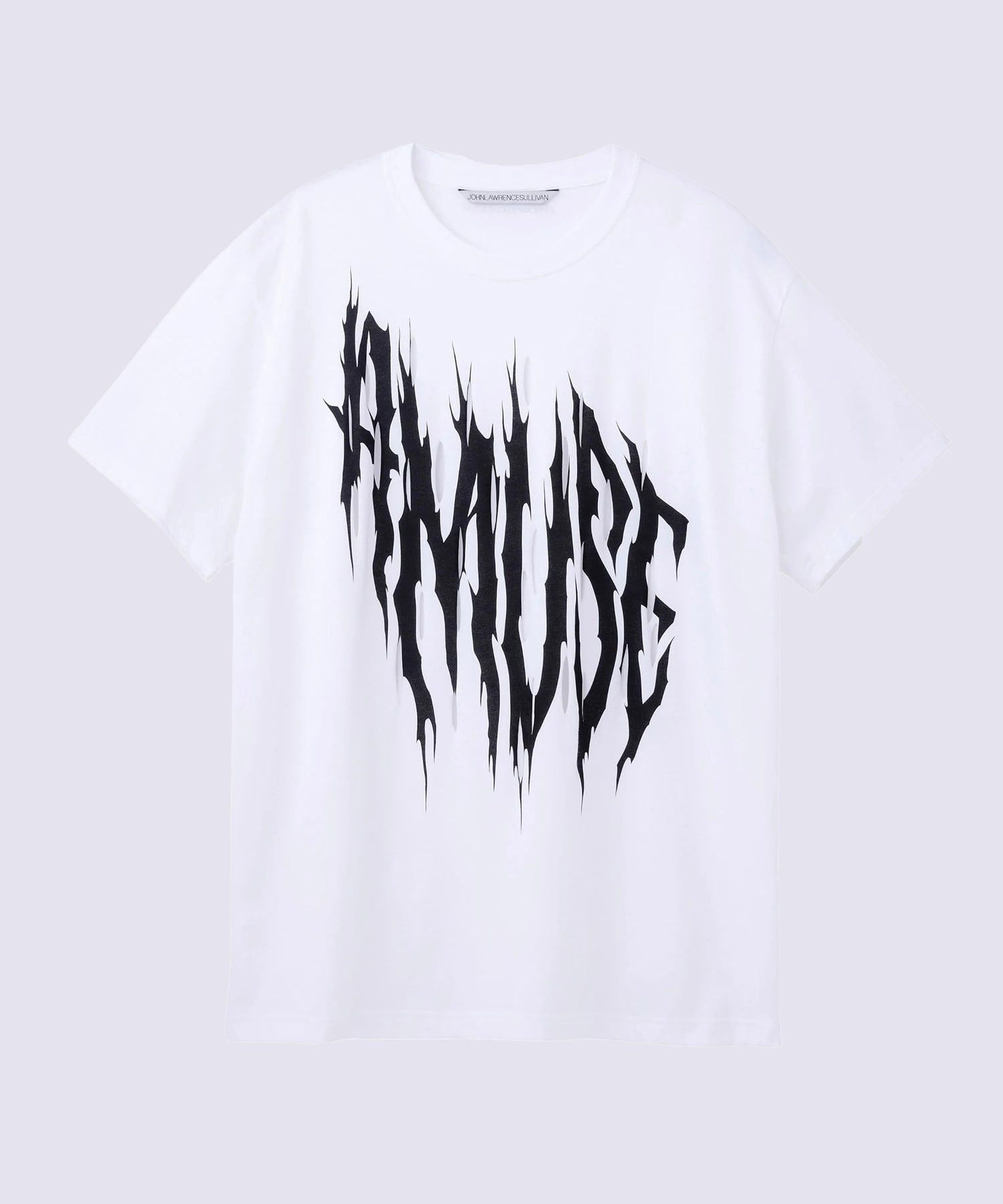 A MUSE PRINT SLASHED TEE