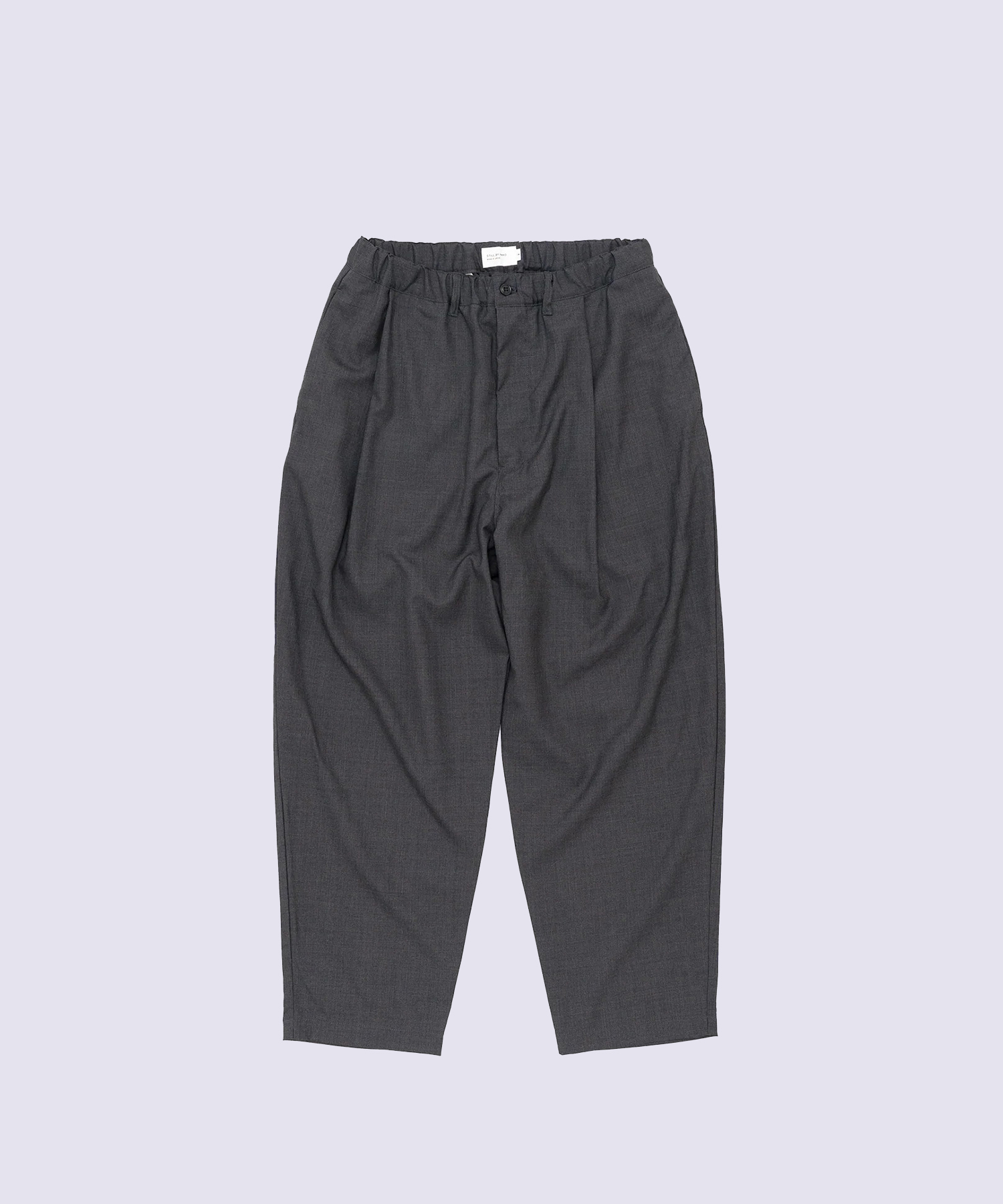 Summer wool wide pants