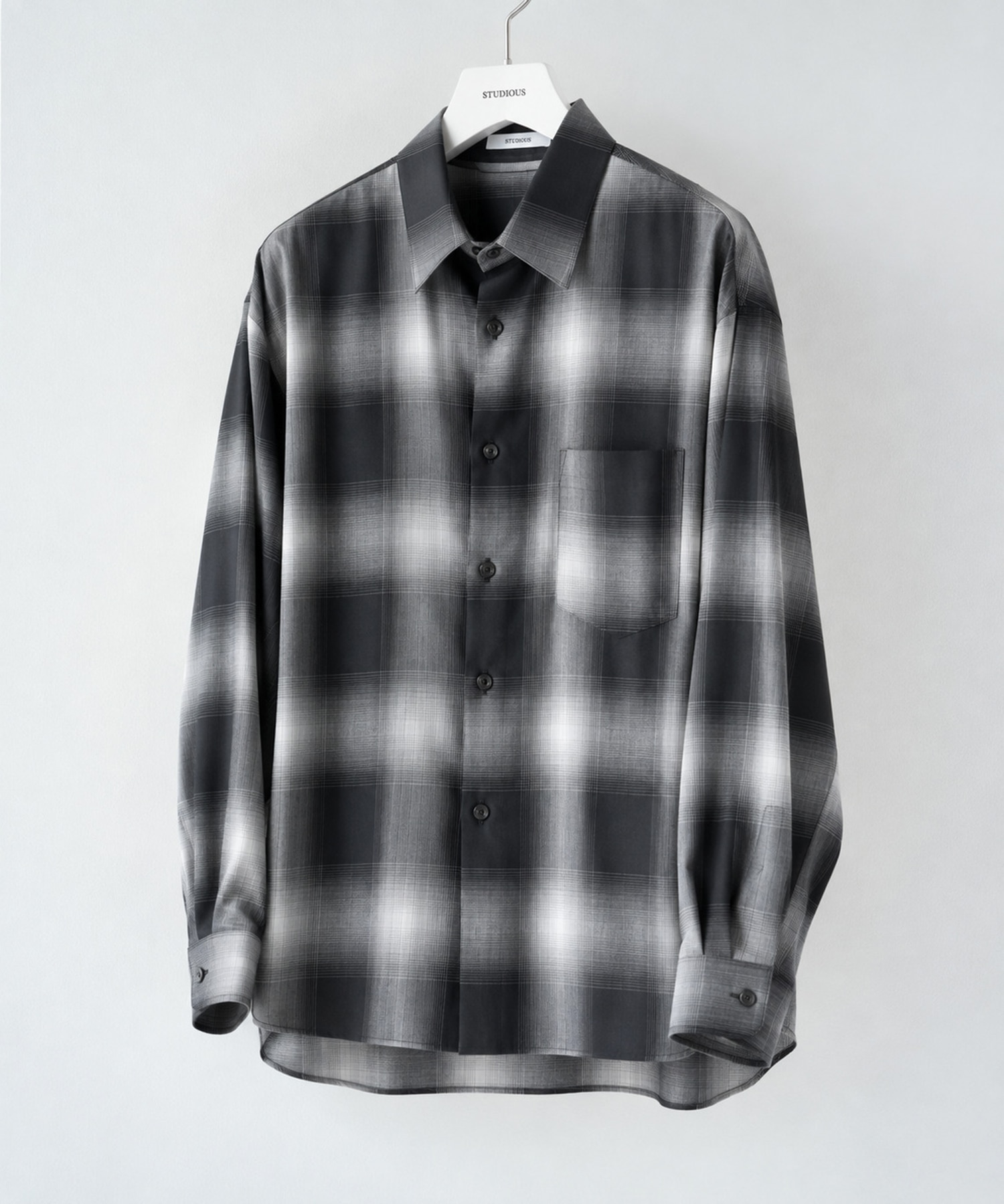 Fine Wool Smooth Check Shirts