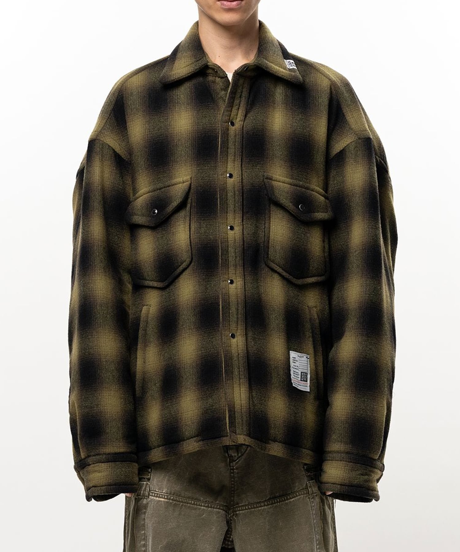 PUFFER CHECK SHIRTS
