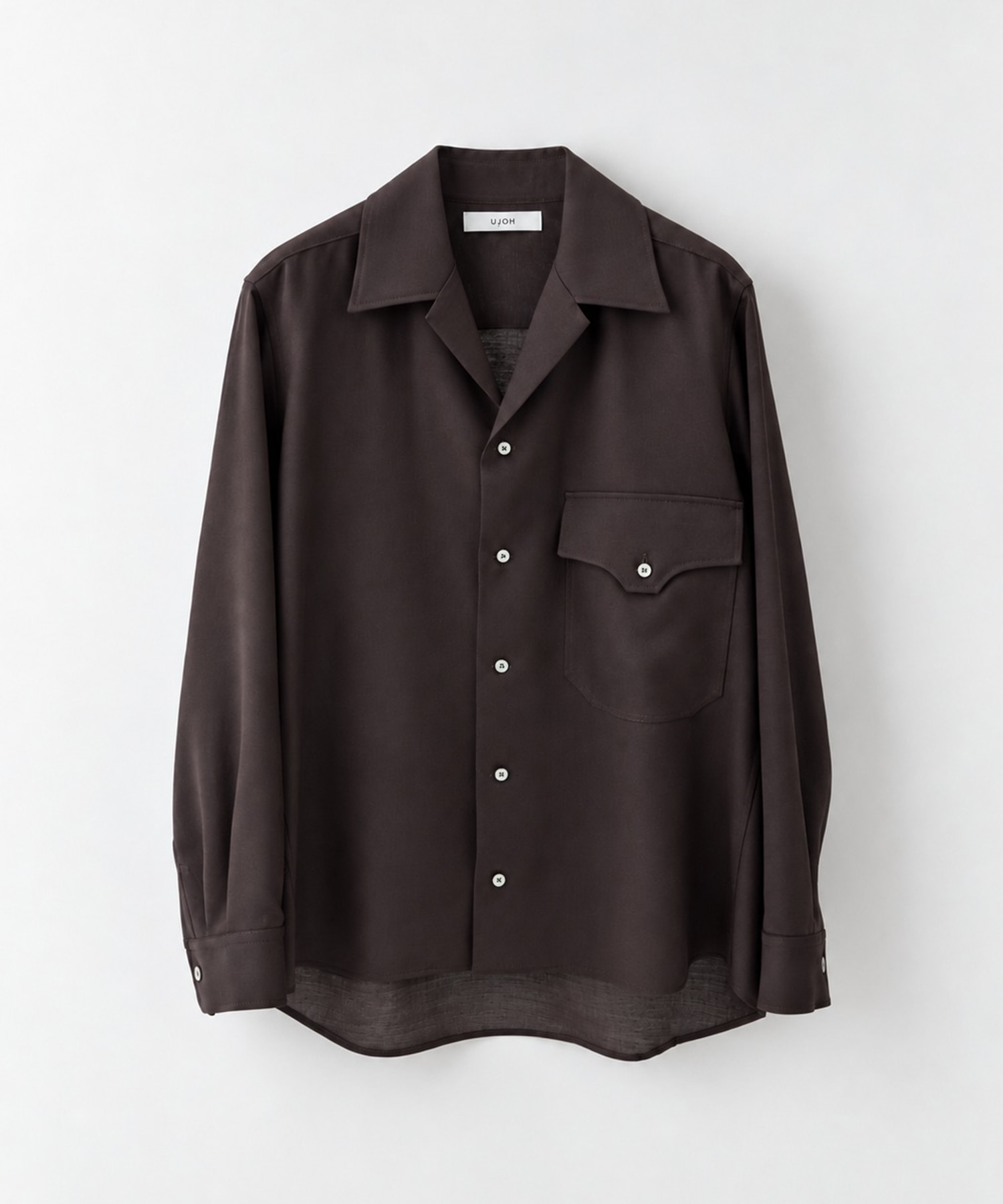 別注 Wide set Open Collar Shirts