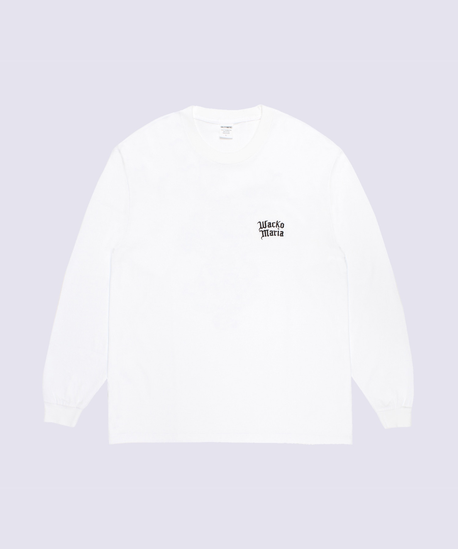 WASHED HEAVY WEIGHT CREW NECK LONG SLEEVE T-SHIRT ( TYPE-1 )