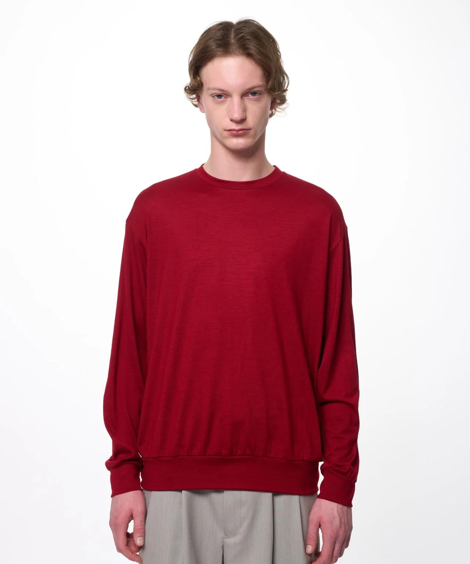 CREW NECK L/S TEE
