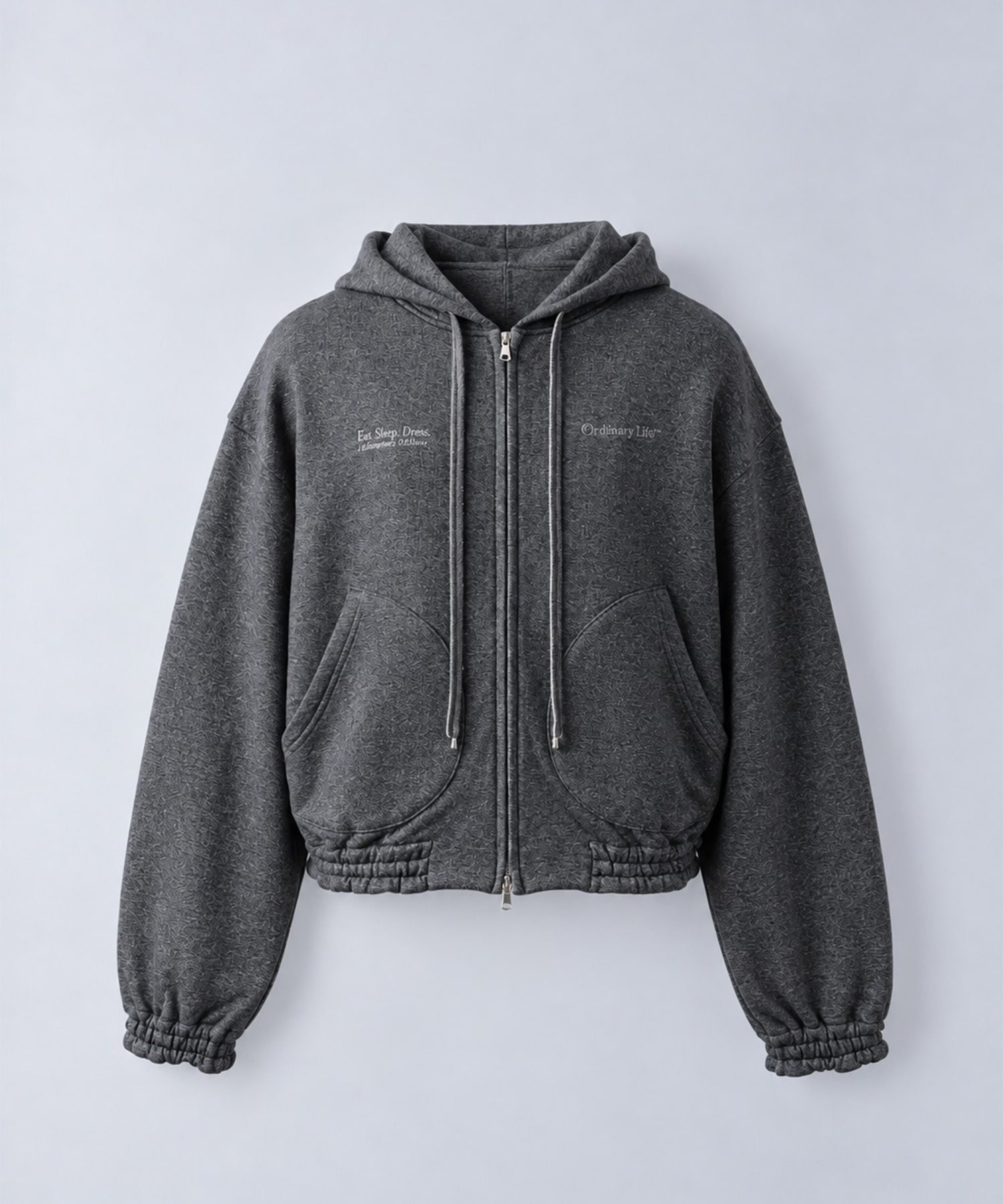 ordinary home old style zip hoodie(ISSUE#9)