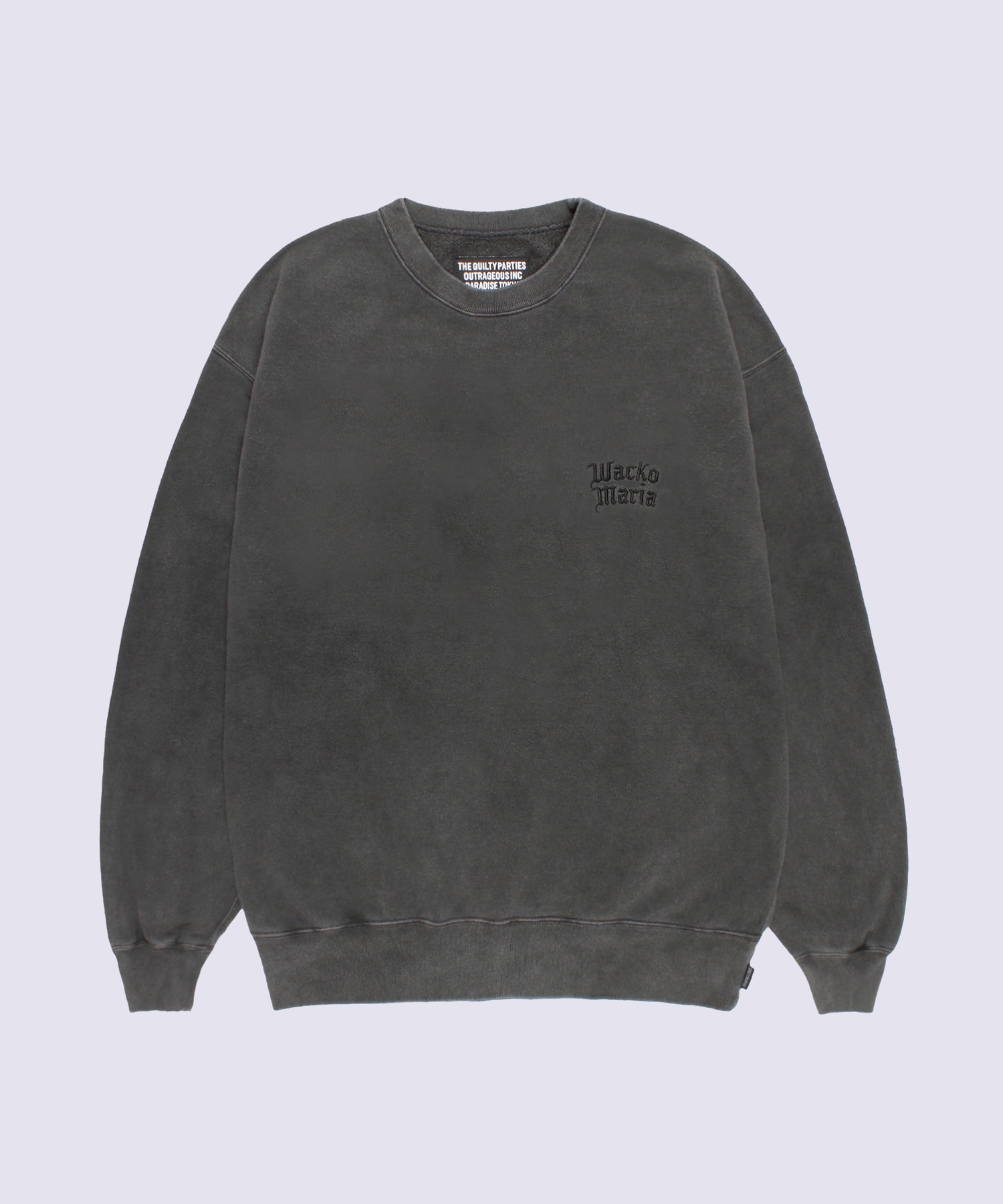 WASHED MIDDLE WEIGHT CREW NECK SWEAT SHIRT ( TYPE-2 )