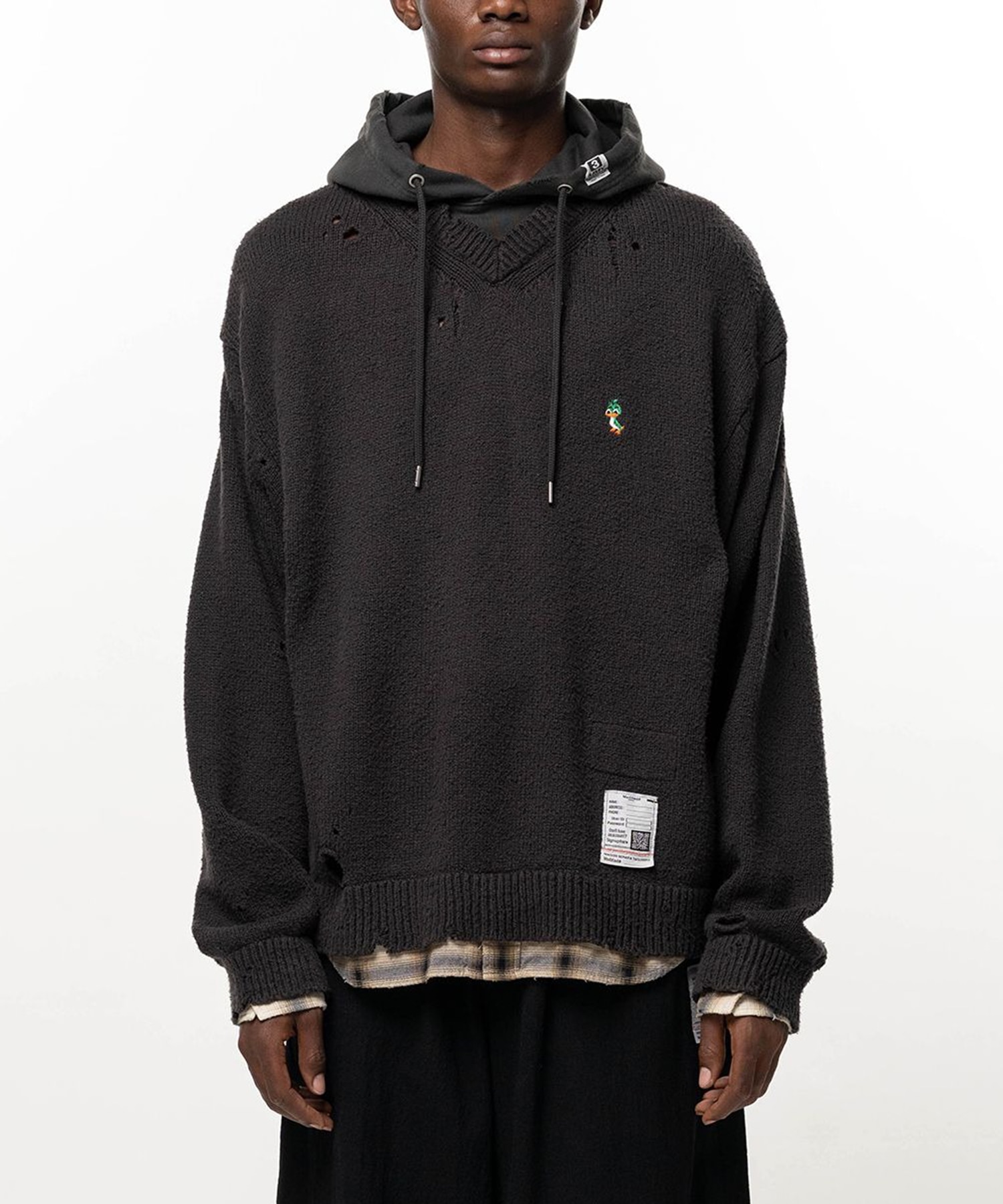 TRIPLE LAYERED SWEAT HOODIE