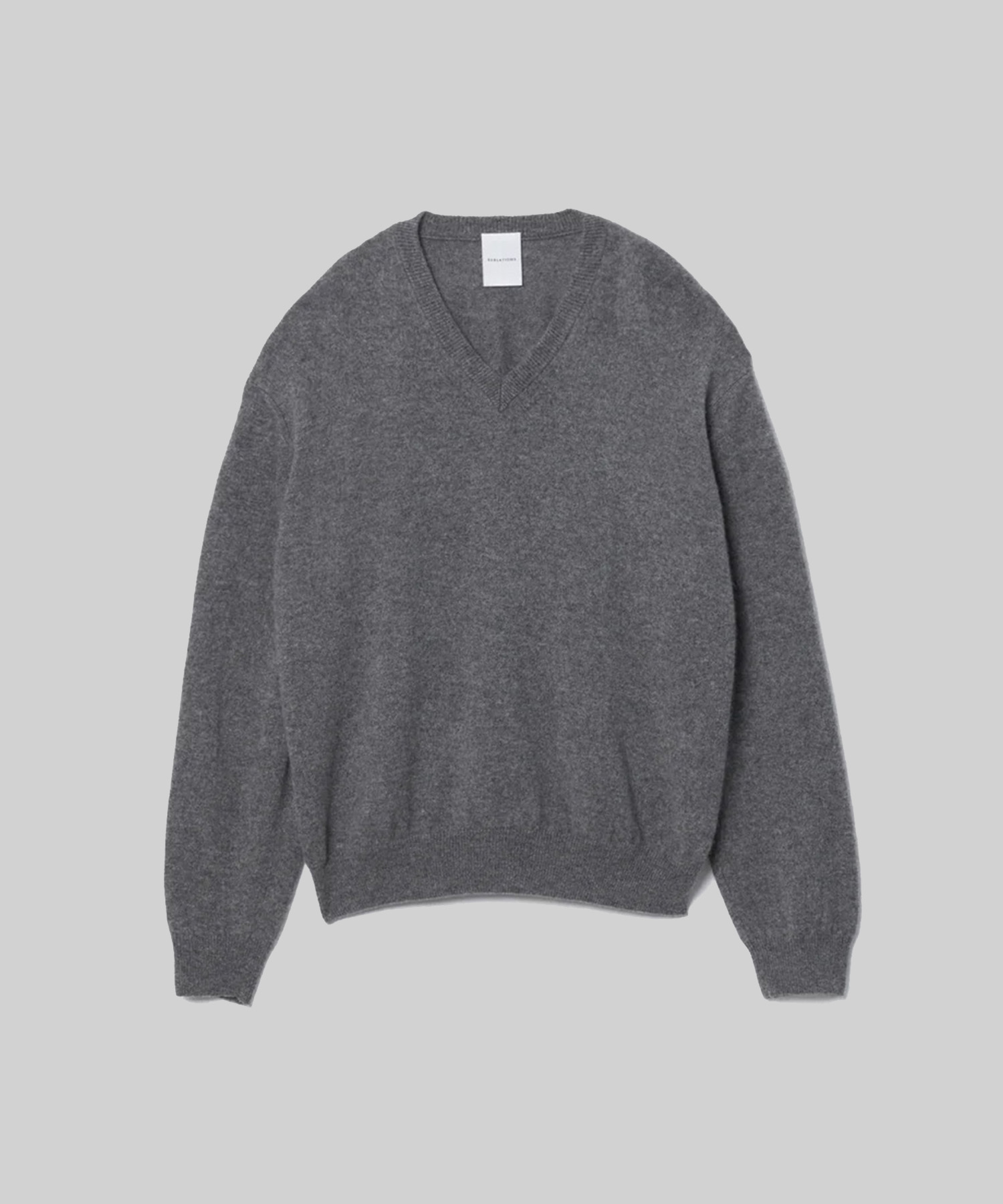CASHMERE V-NECK KNIT 16