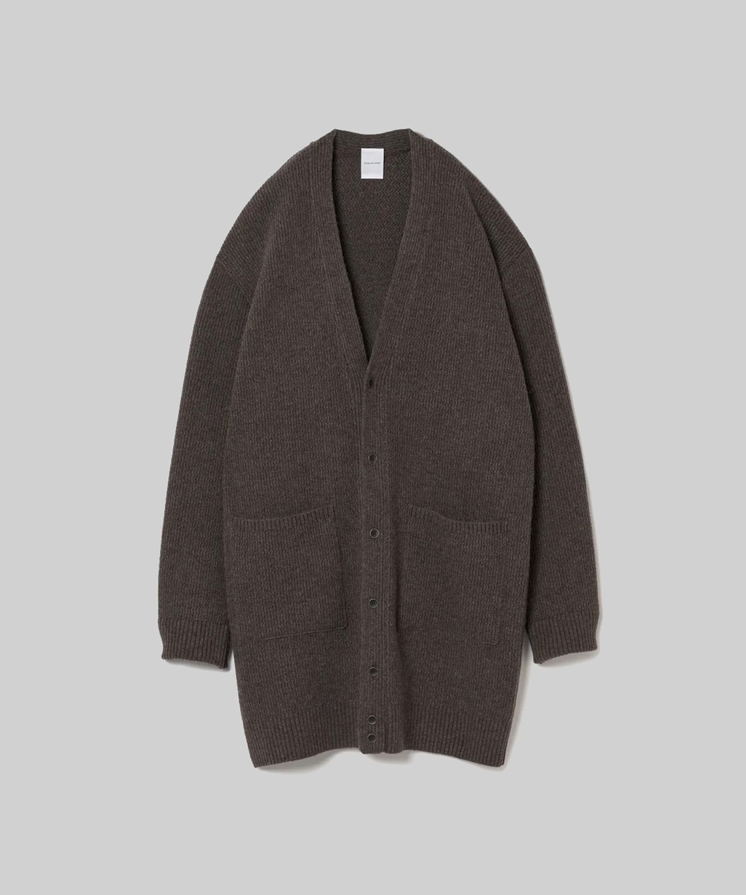 RAM WOOL HEAVY LONG CARDIGAN 16