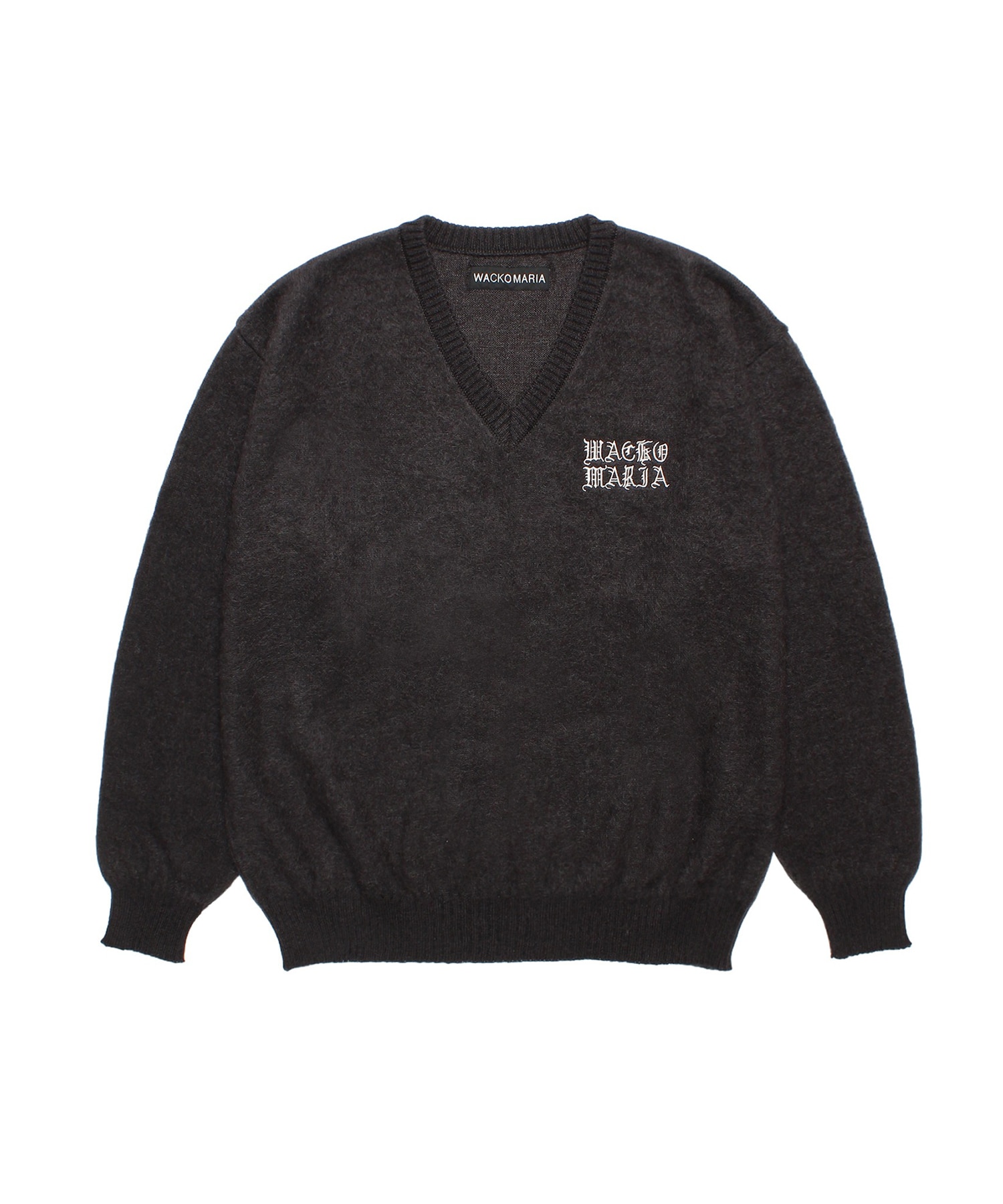 MOHAIR V NECK SWEATER