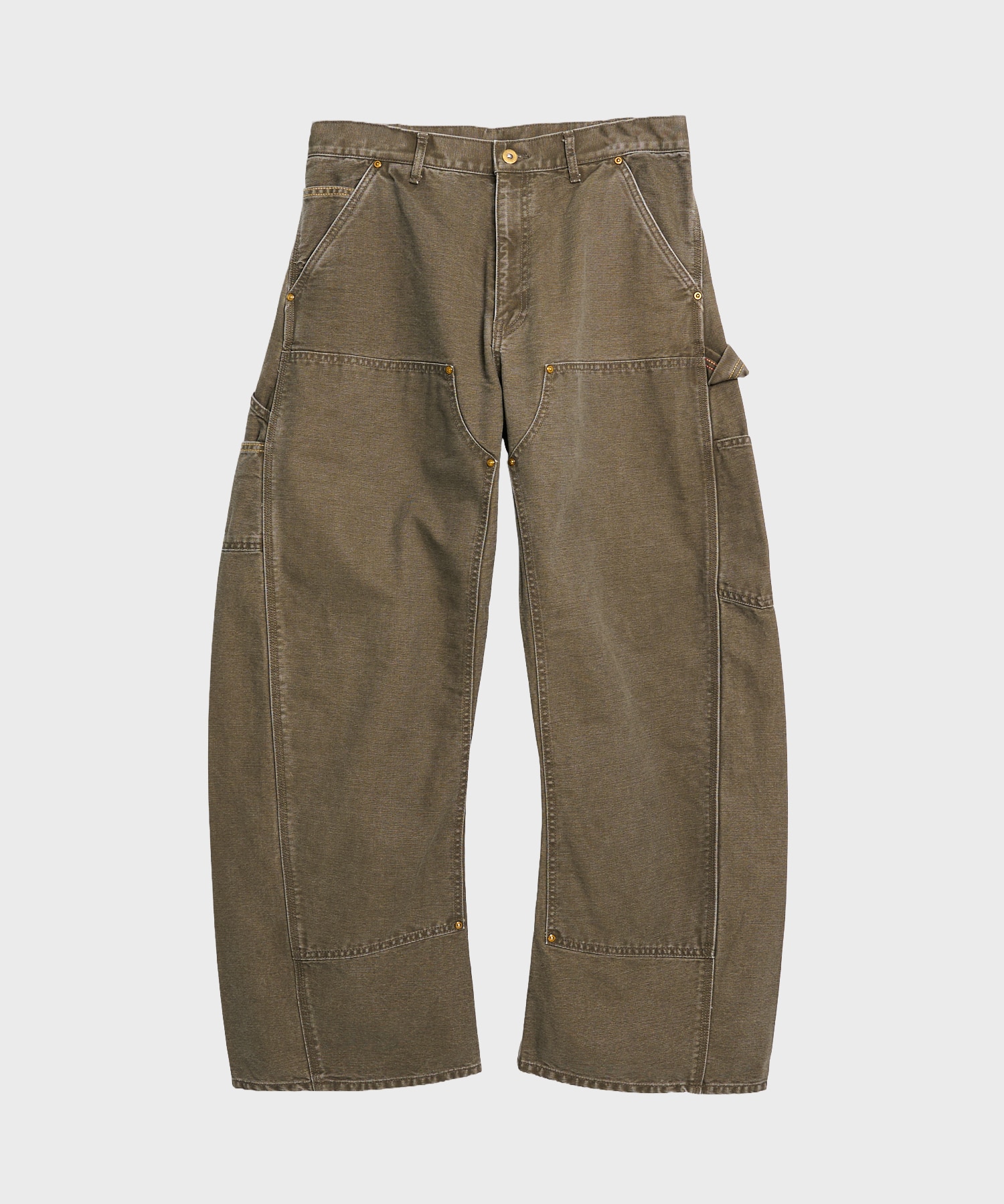 3D cutting painter pants