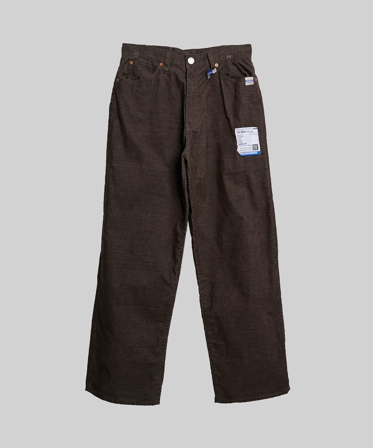 CORDUROY 5PKT BAGGY PANTS