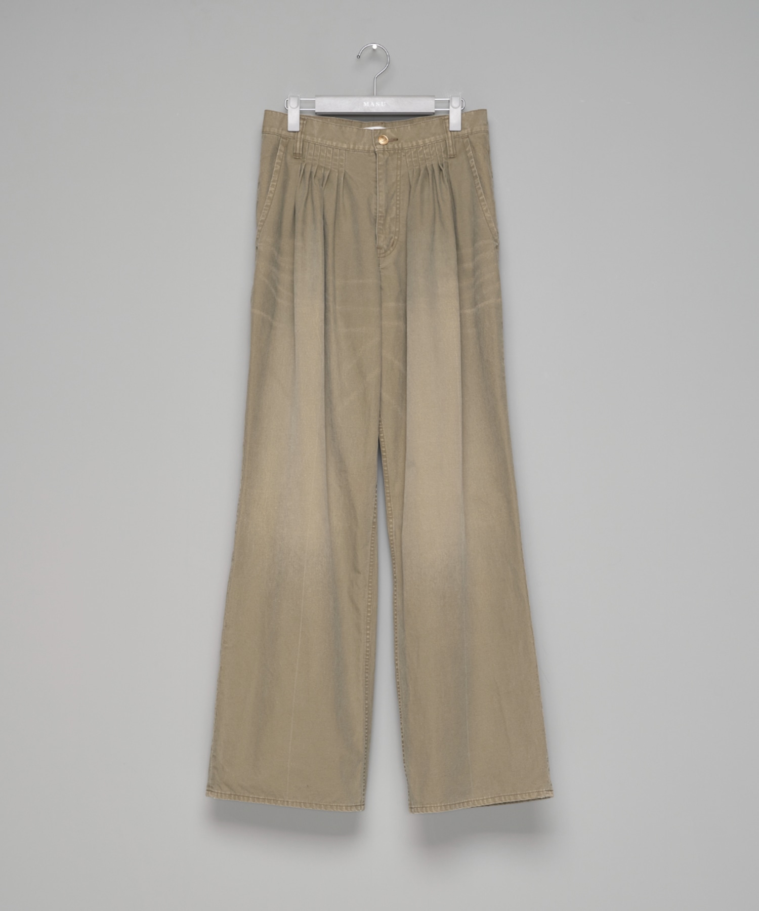 ACCORDION TUCK WORK PANTS