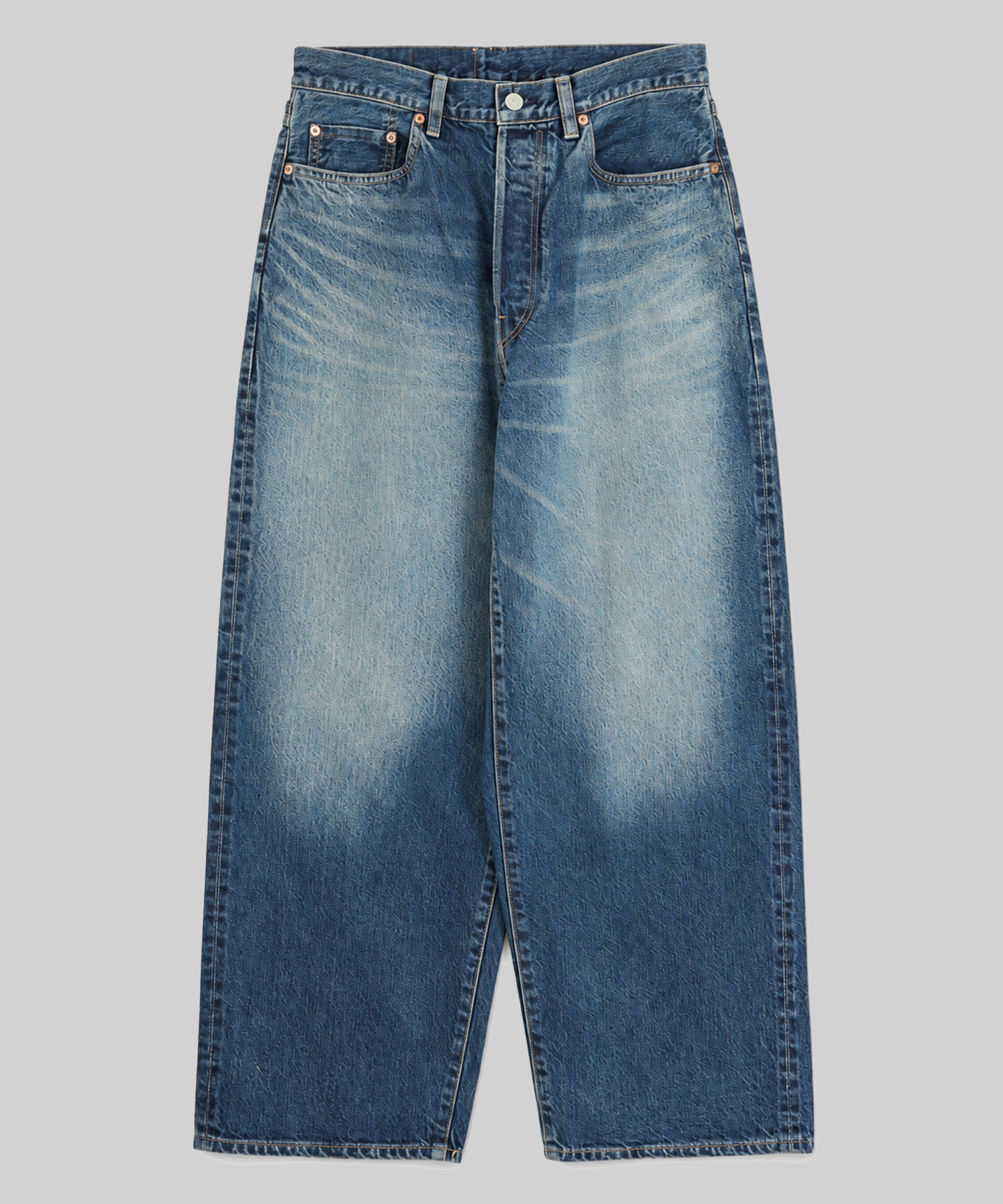 13.5oz Denim Pants Wide