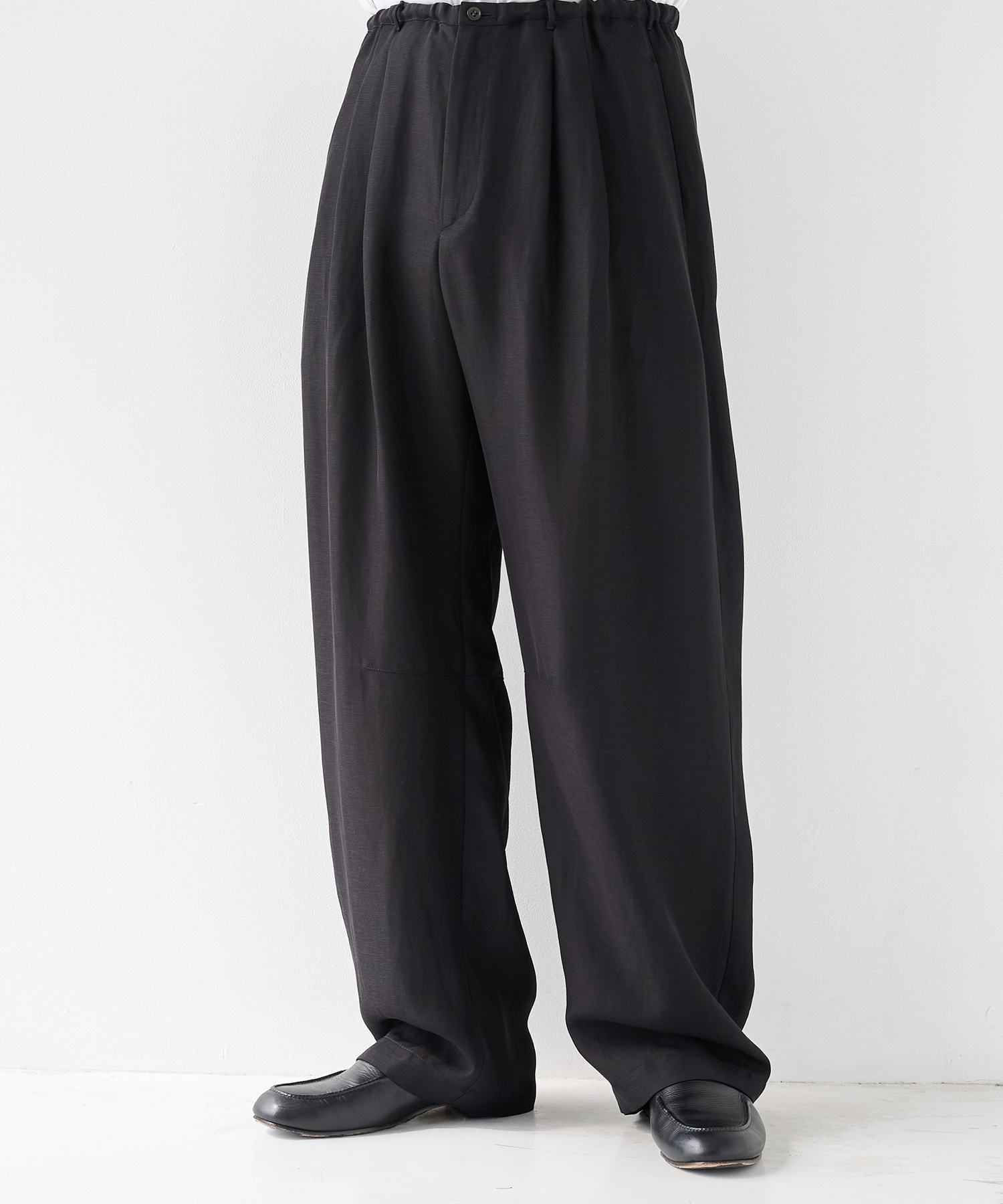 Noseason Linen Wide Pants