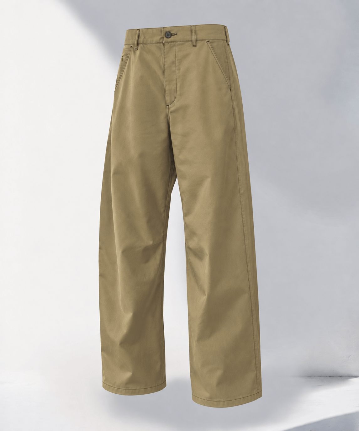 Barrel Wool Chino Pants