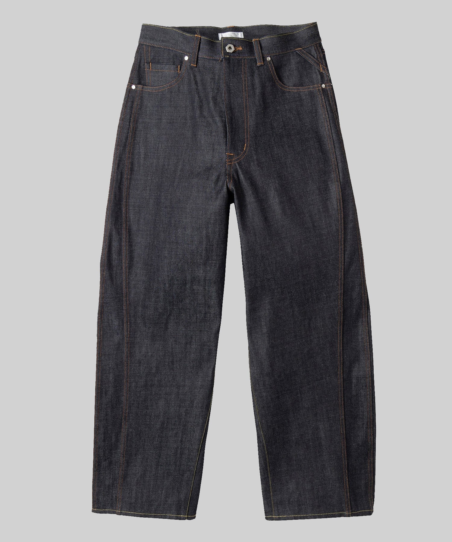 Triple Seams 6P Denim Wide Indigo