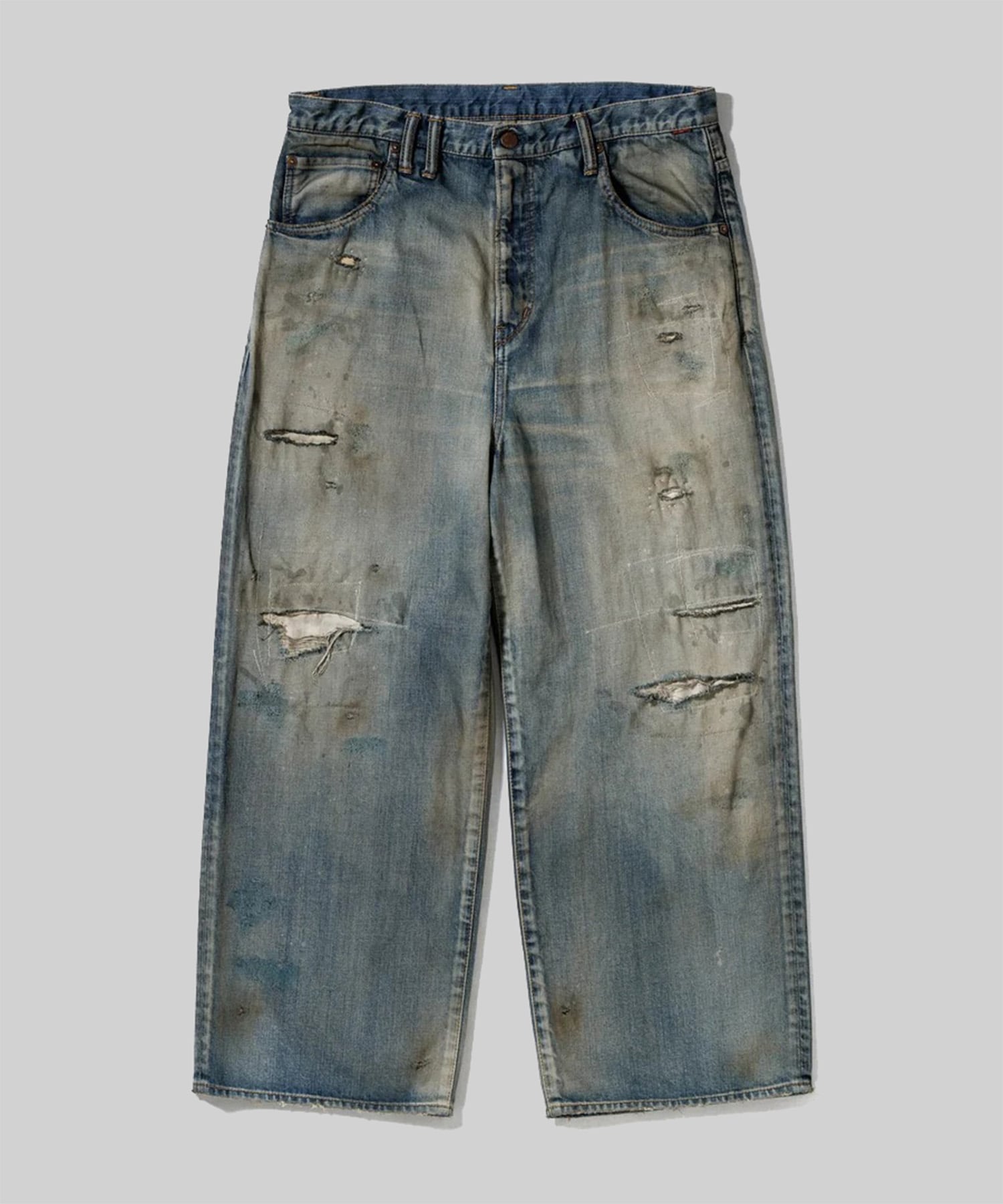 REMAKED WIDE 5P DENIM PANTS