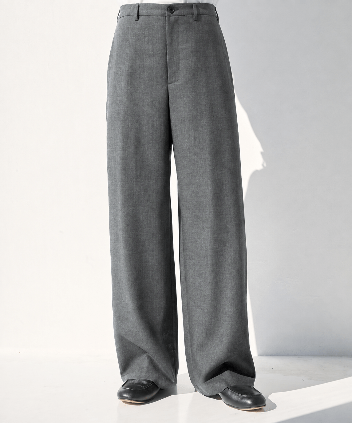Wool Smart Straight Slacks