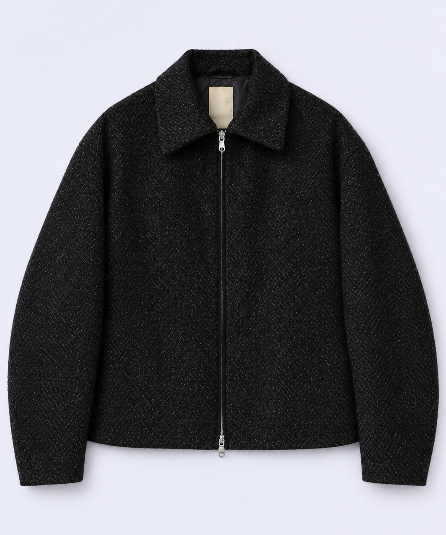 SPARKLE TWEED ZIP BLOUSON