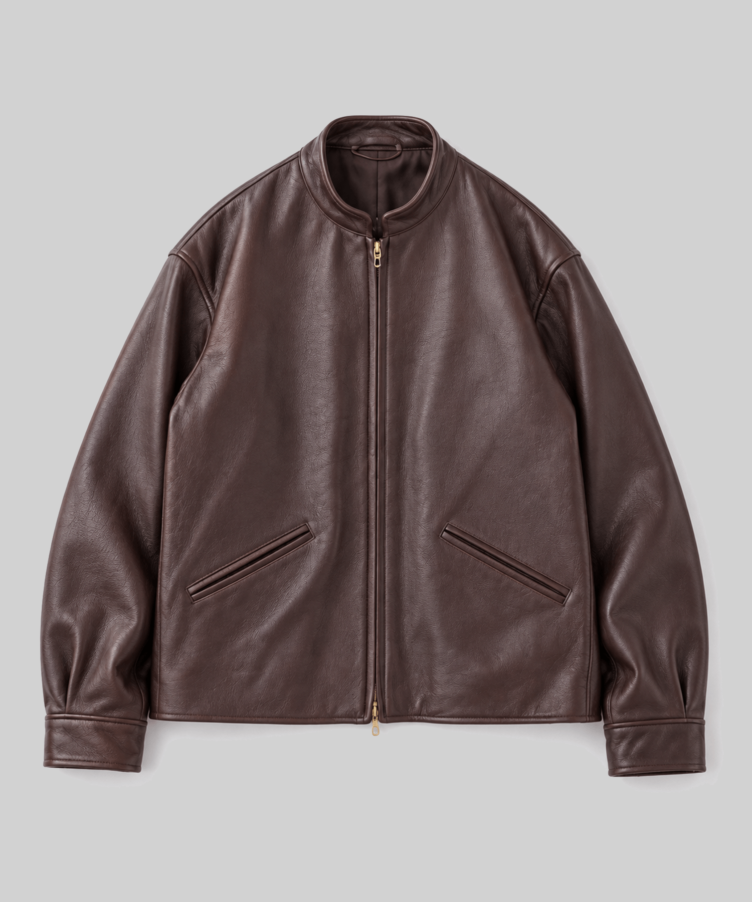 Steer Leather Racer Jacket
