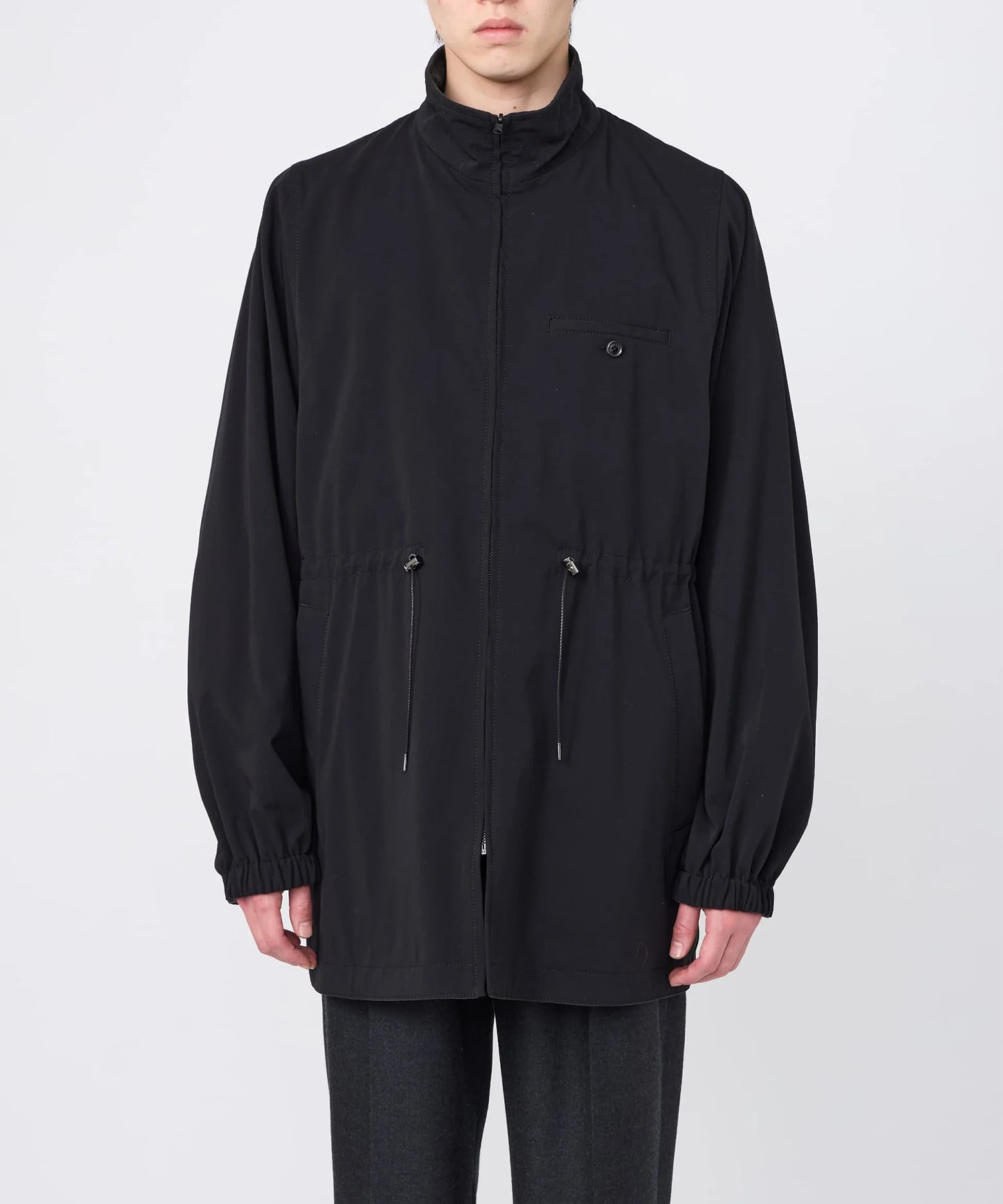 REVERSIBLE STAND-COLLAR BLOUSON