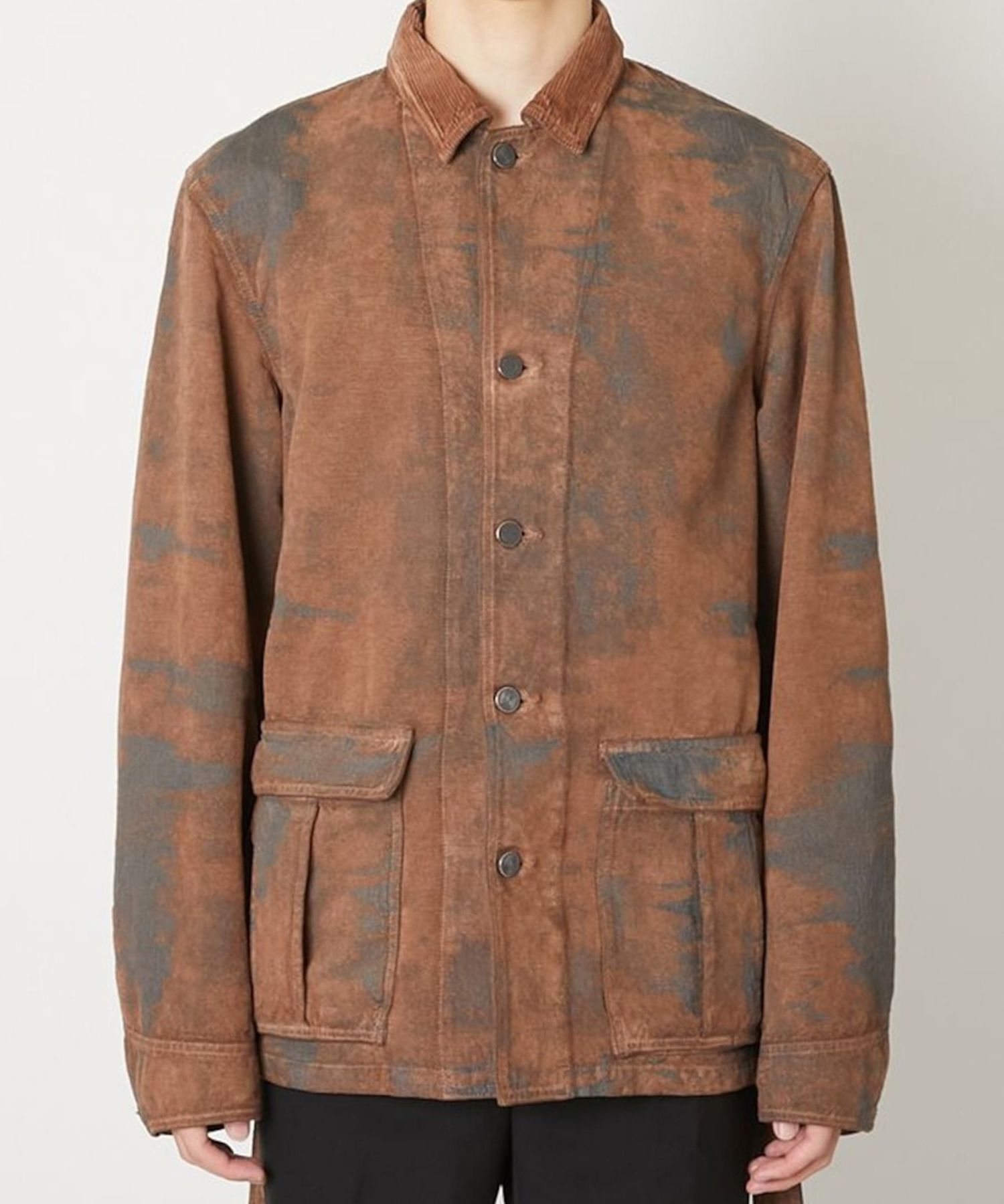 MOLE JACQUARD DENIM BLOUSON