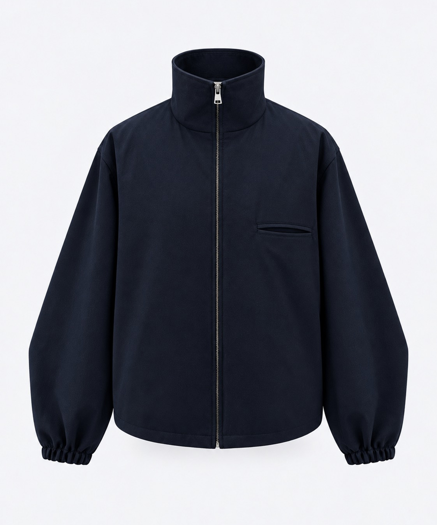 FRONT ZIP BLOUSON