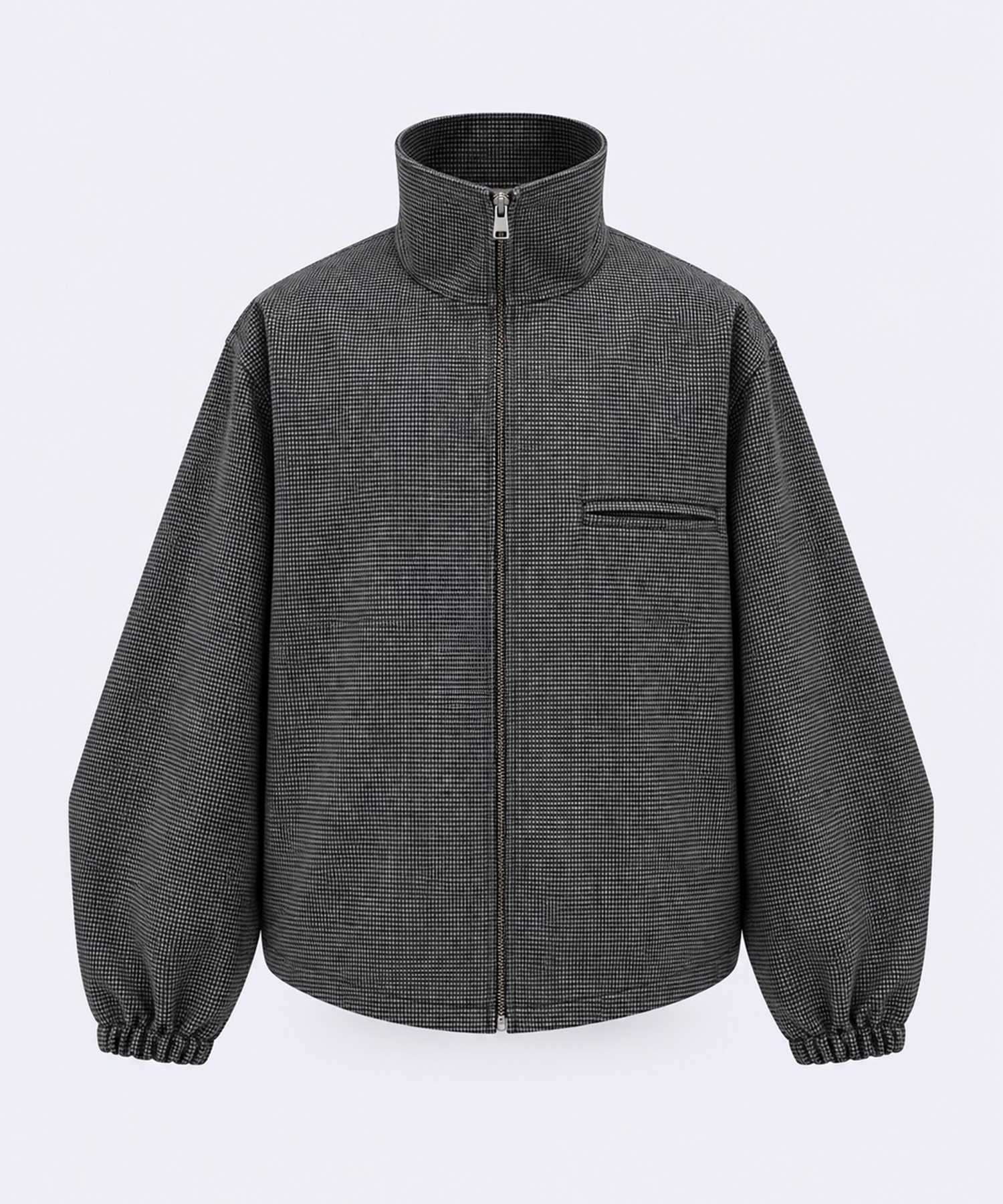 FRONT ZIP BLOUSON