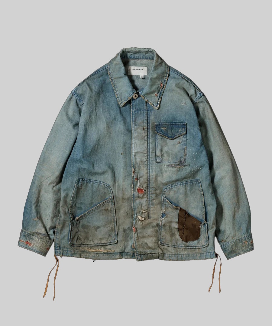 REMAKED DENIM WORK JACKET