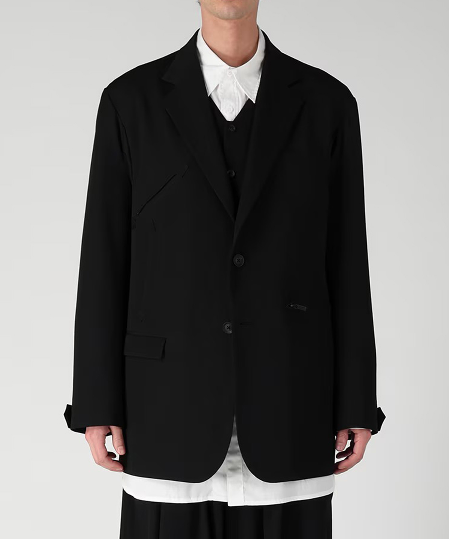 NOTCH GABARDINE JACKET