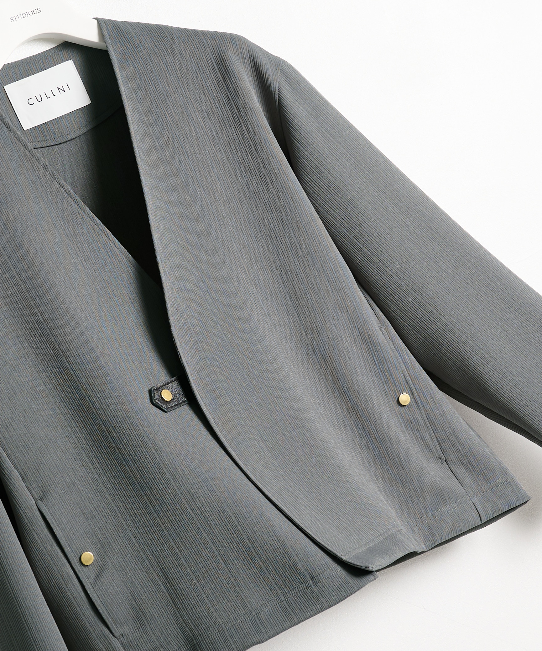 別注 Cord pique Relaxed Jacket
