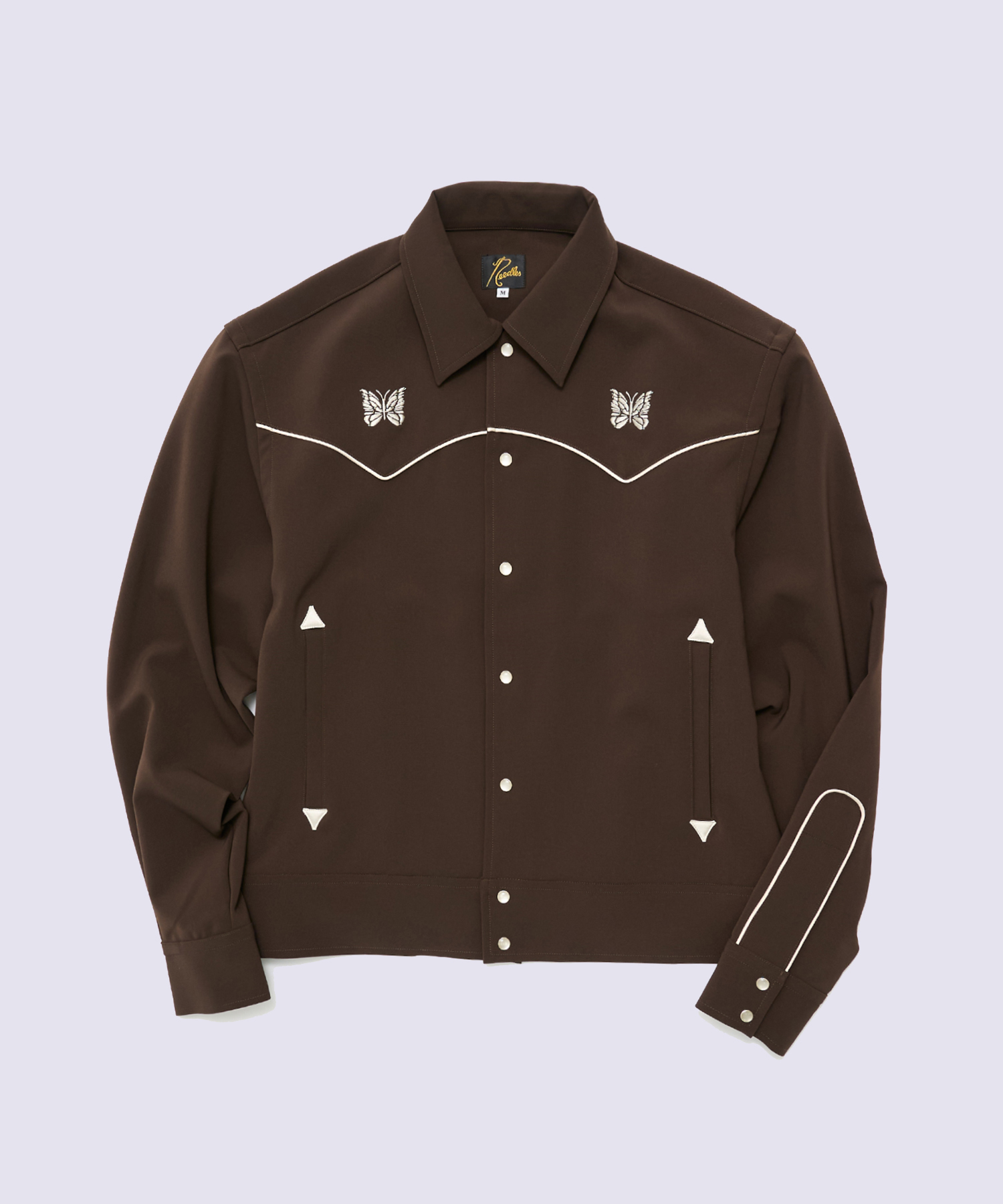 別注 Piping Cowboy Jacket-Poly Double Cloth