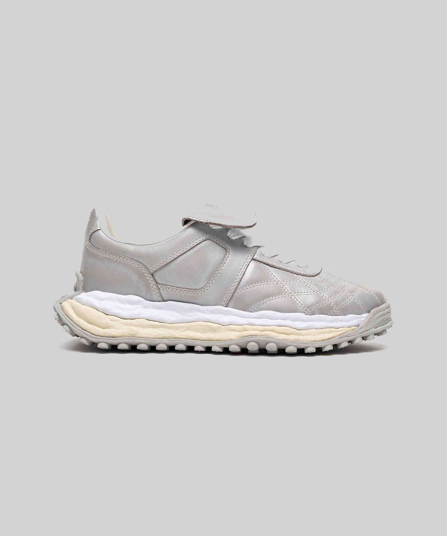 SCOTT OG Sole Vintage Leather Effect Low-top Sneakers