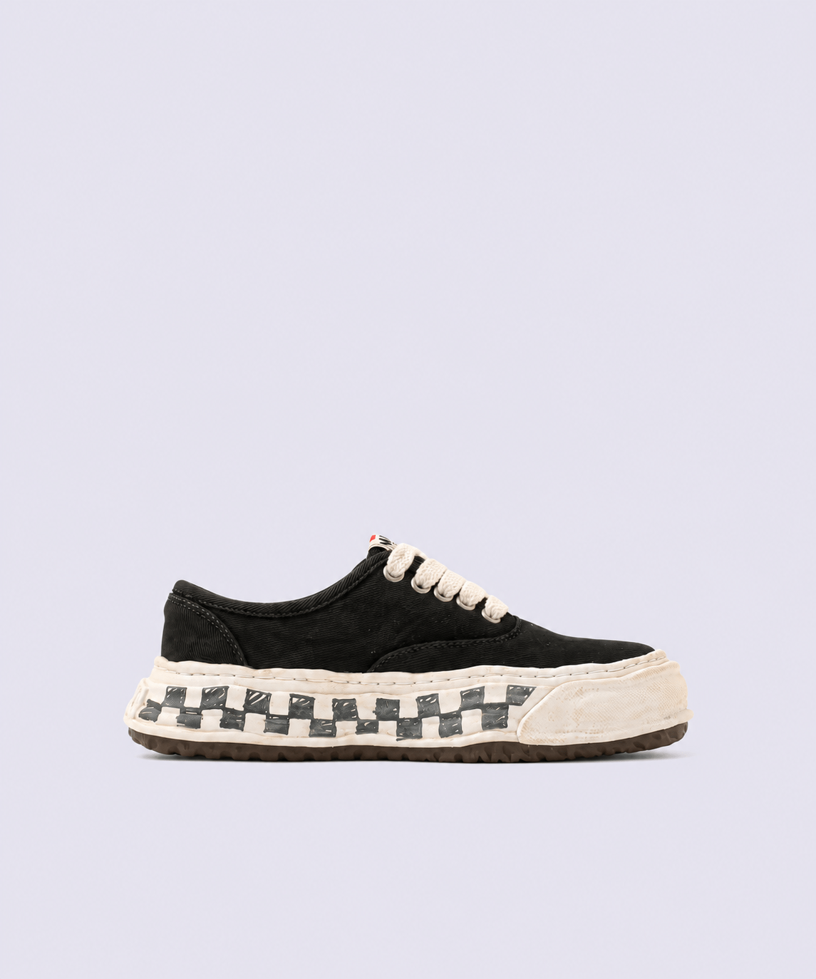 BAKER26 GRAFFITI SOLE LOW-TOP SNEAKERS