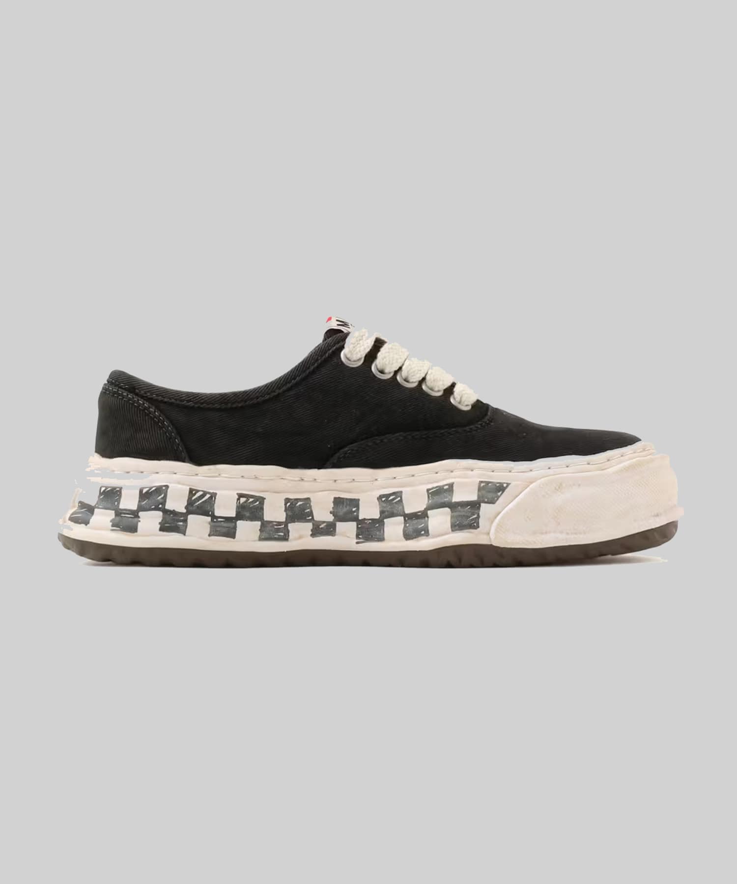 BAKER26 GRAFFITI SOLE LOW-TOP SNEAKERS