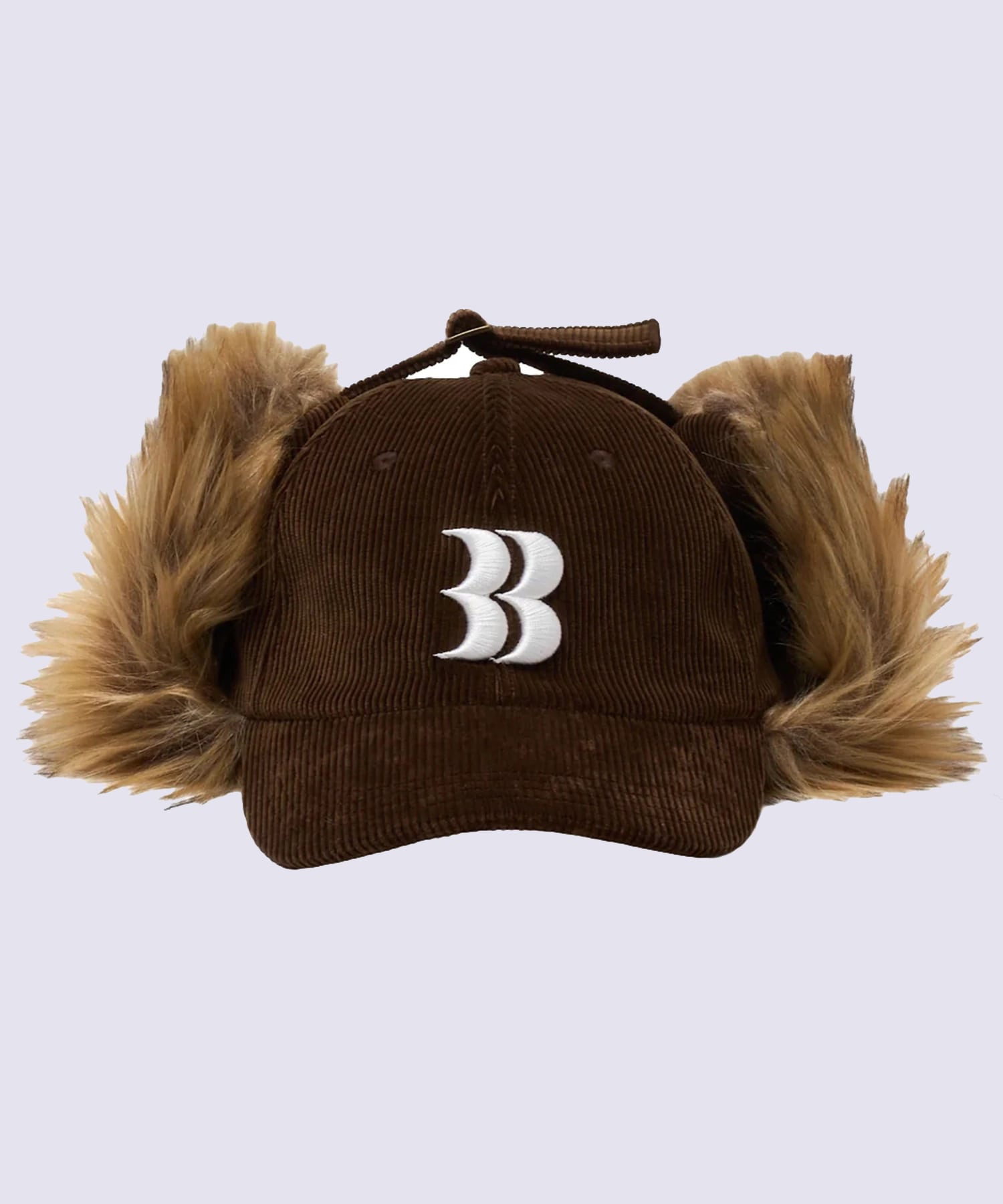 Corduroy BB Logo Flight Cap