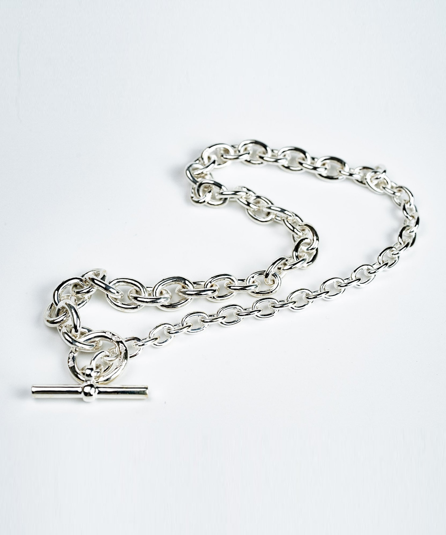 C-028 Hook connect necklace gradually 45cm