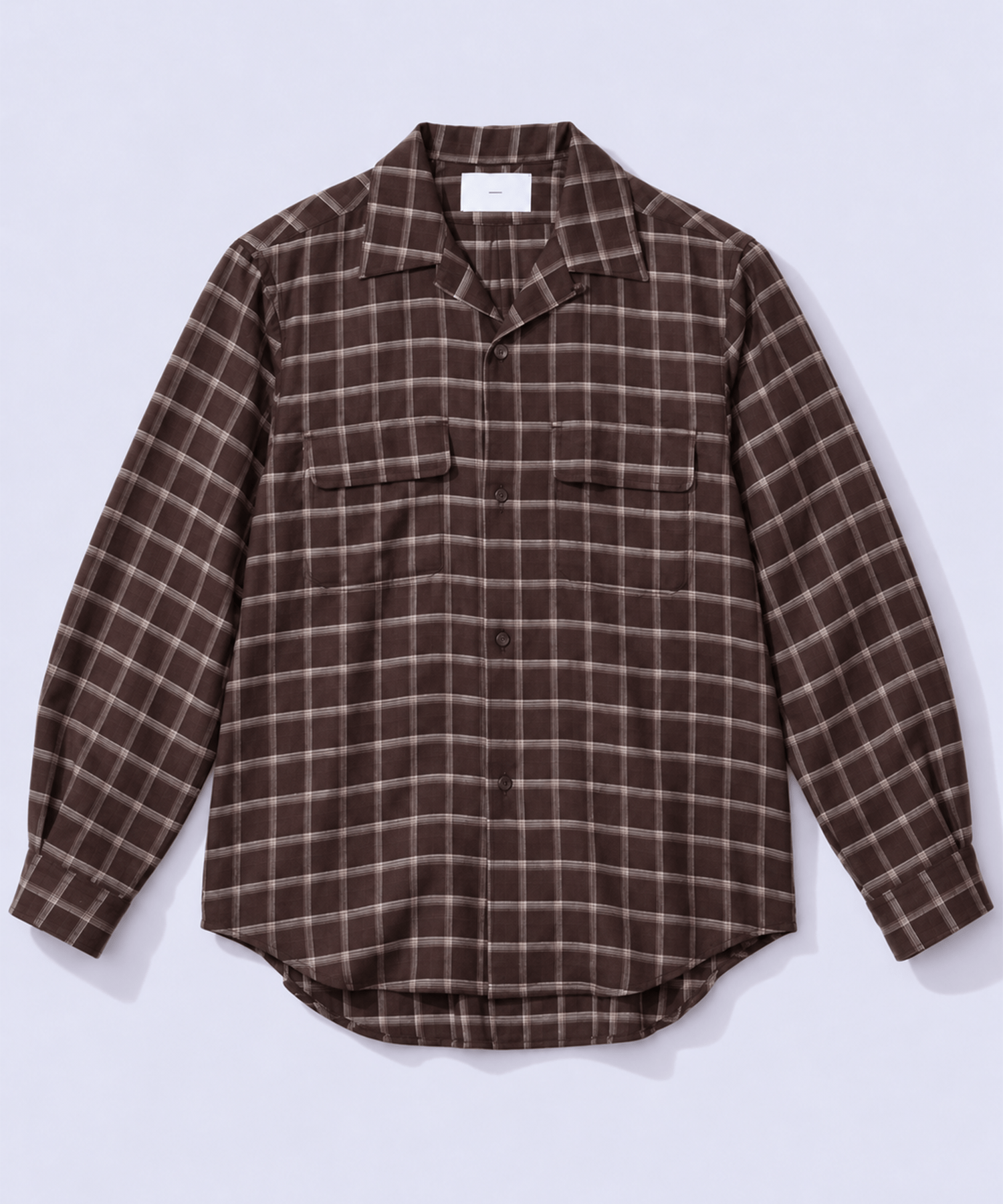 OMBRE OPEN COLLER SHIRT