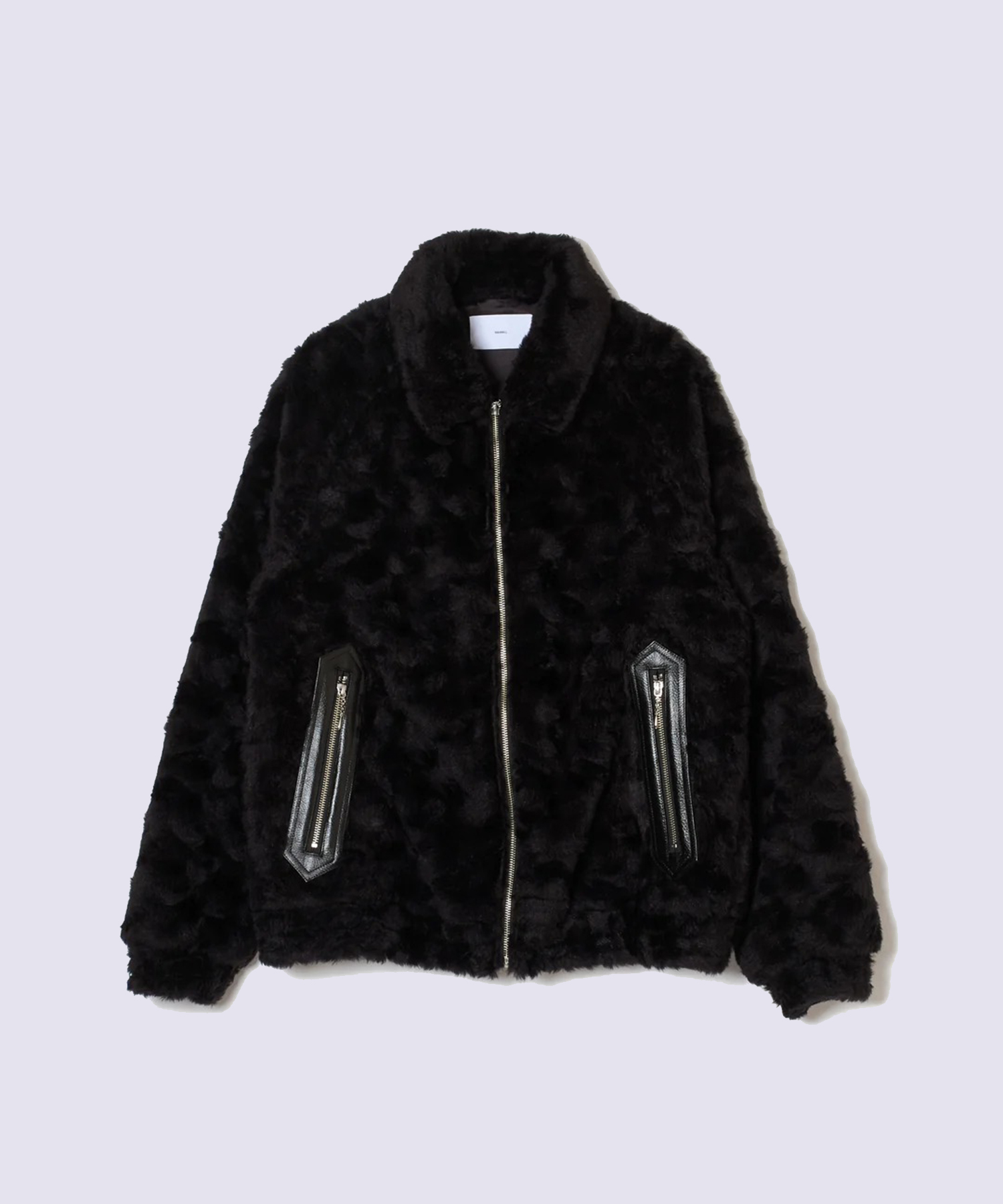 FUR DOUBLE ZIP JACKET
