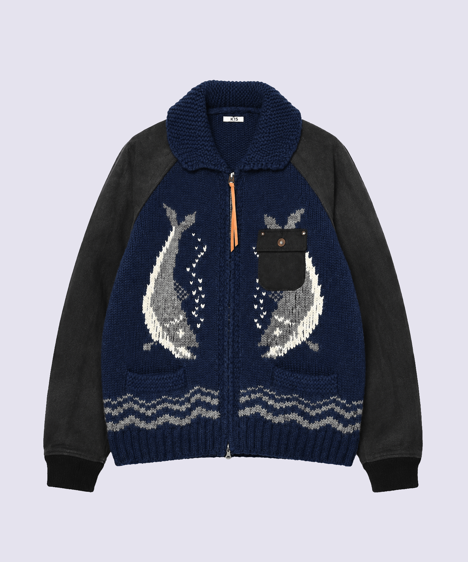 Combination cowichan sweater