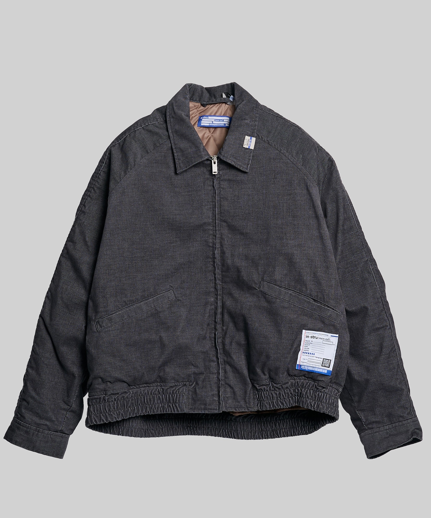 CORDUROY ZIP BLOUSON