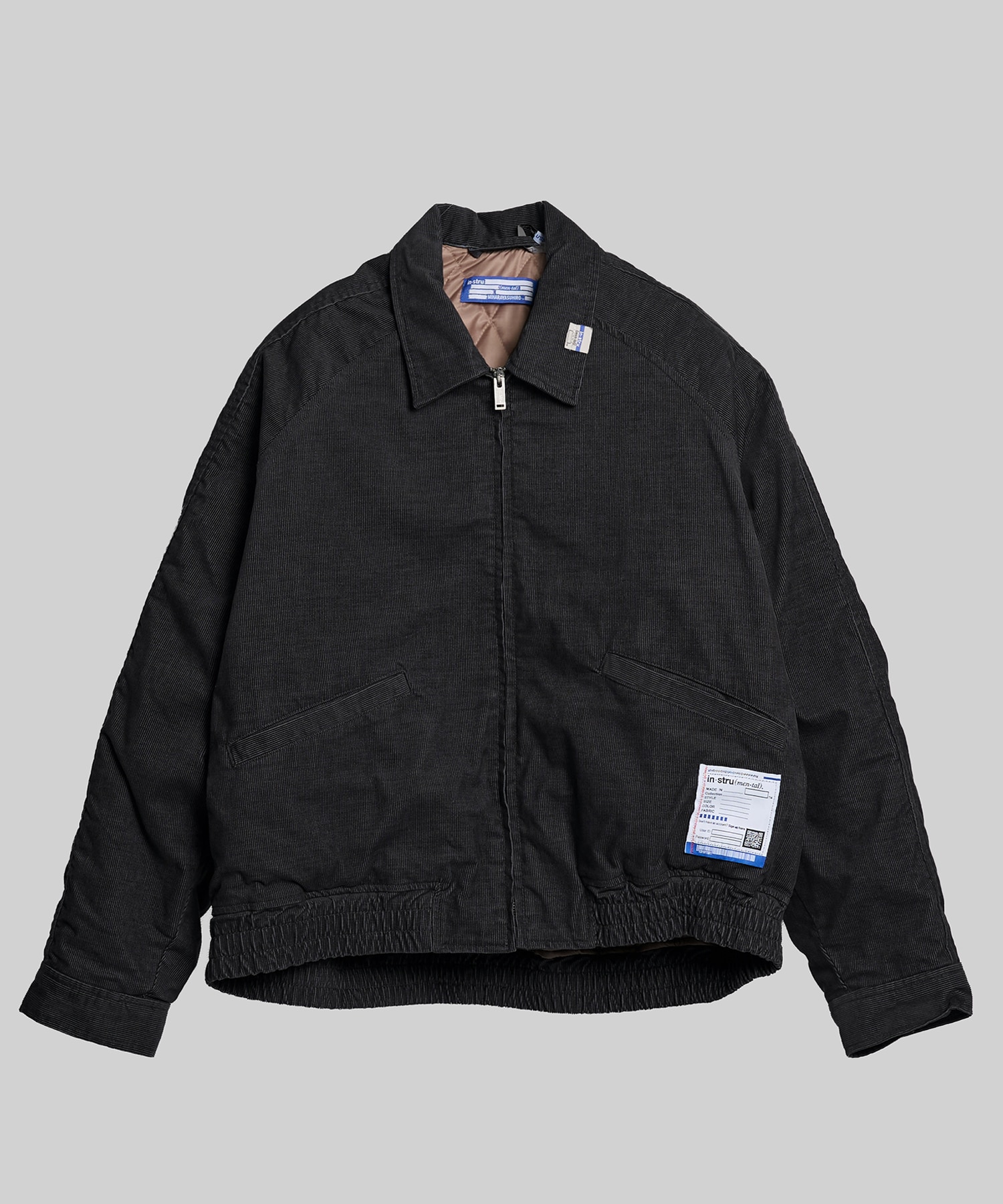 CORDUROY ZIP BLOUSON