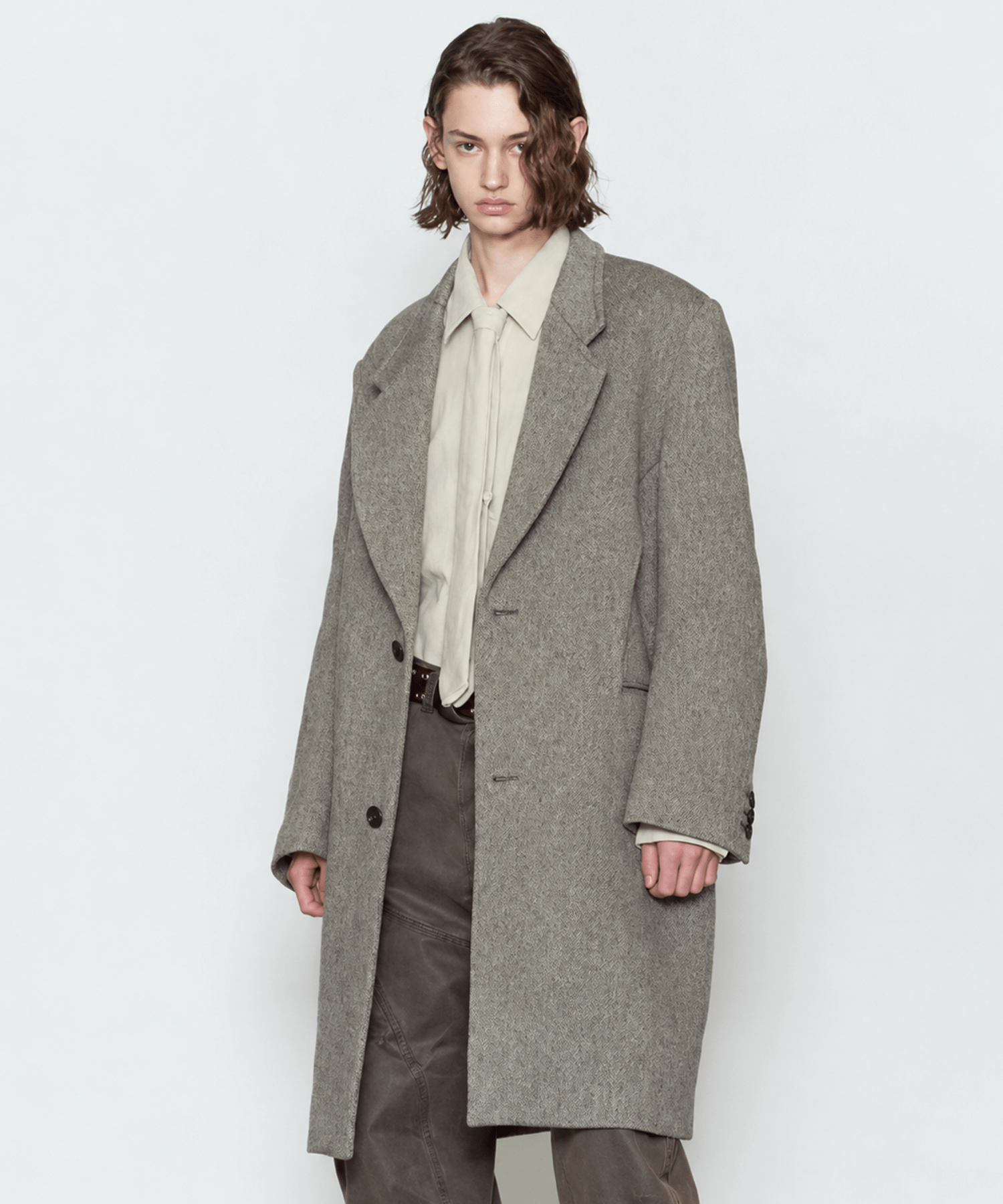 SINGLE BREASTED COAT