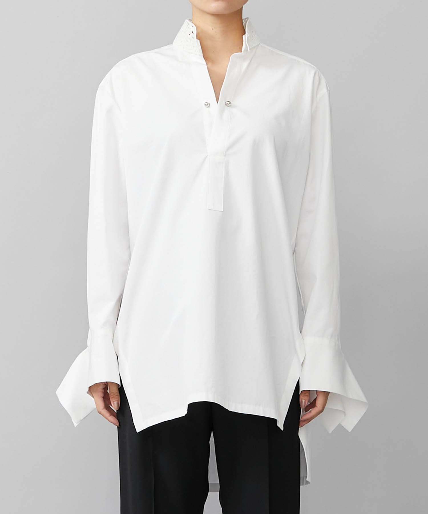 〈別注〉Embroidery Piercing Shirts