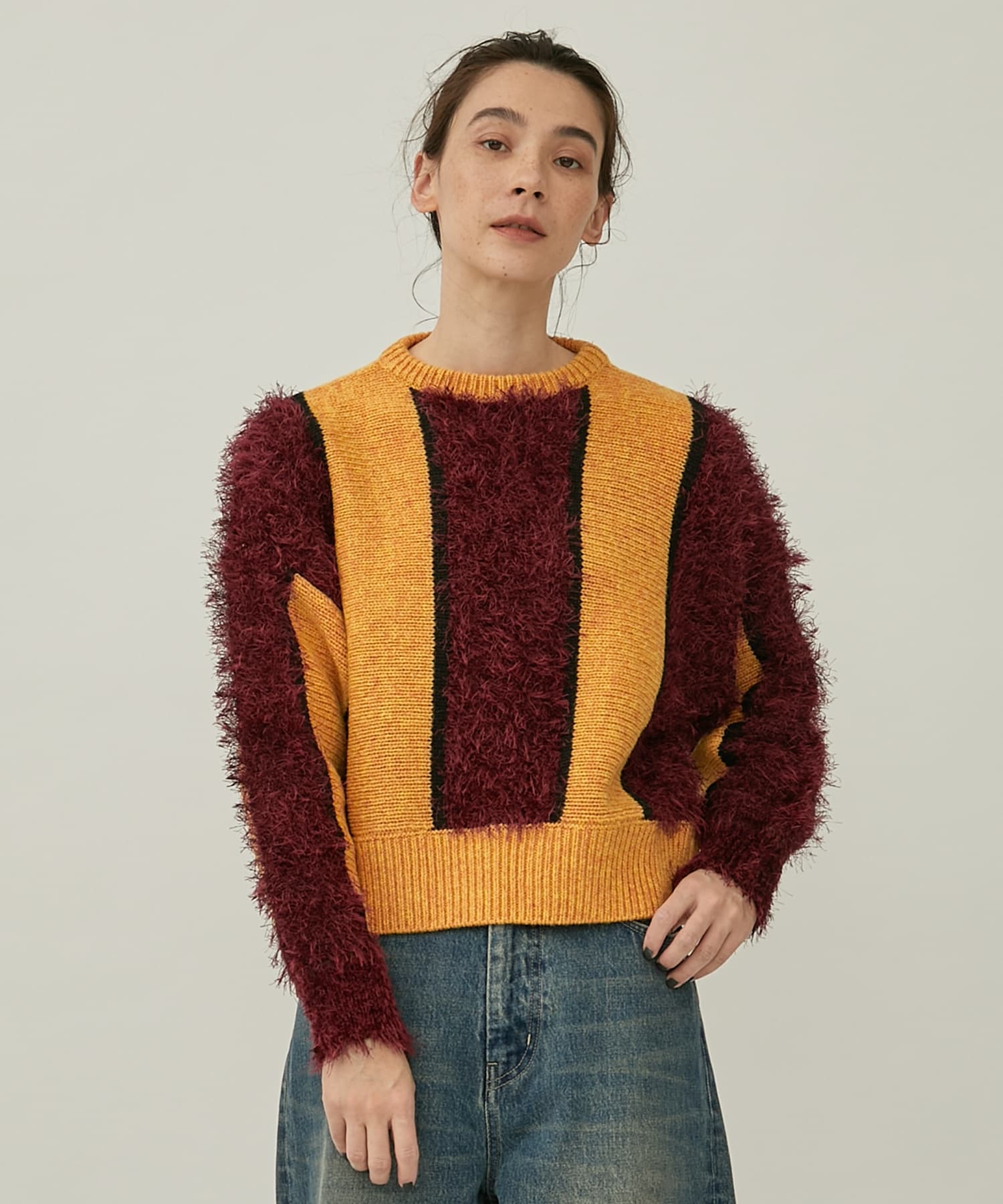 Mole knit pullover