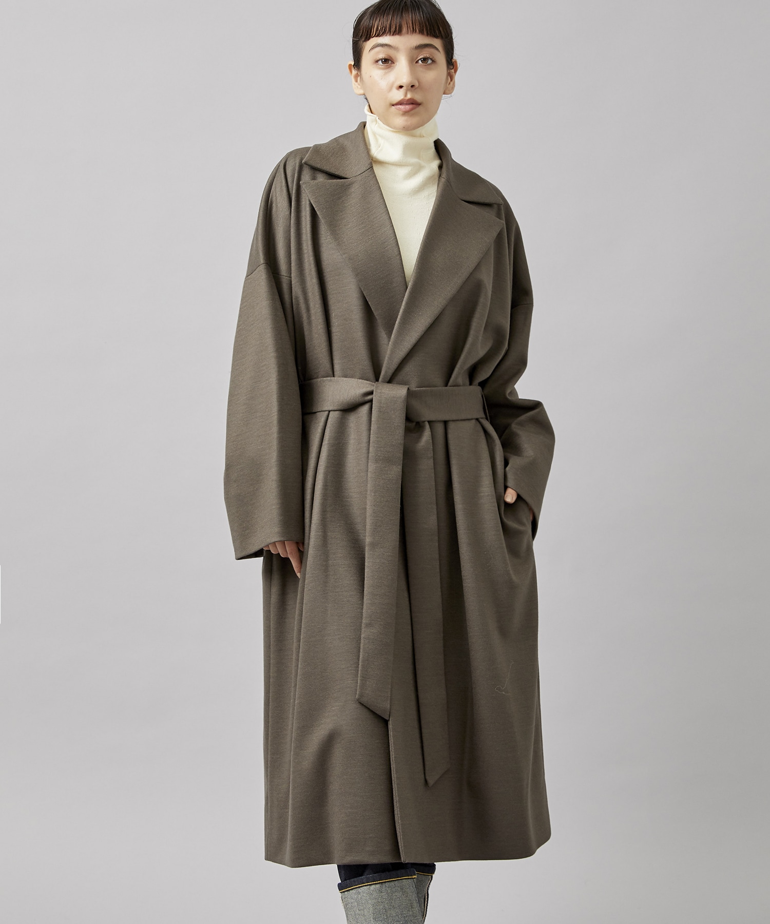 工藤万季希少:bijuly コートROUNDED LADY LONG COAT