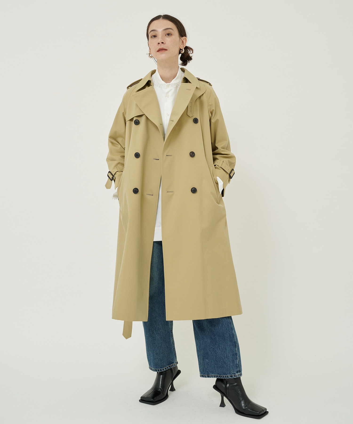 ultimate pima THE / a trench coat