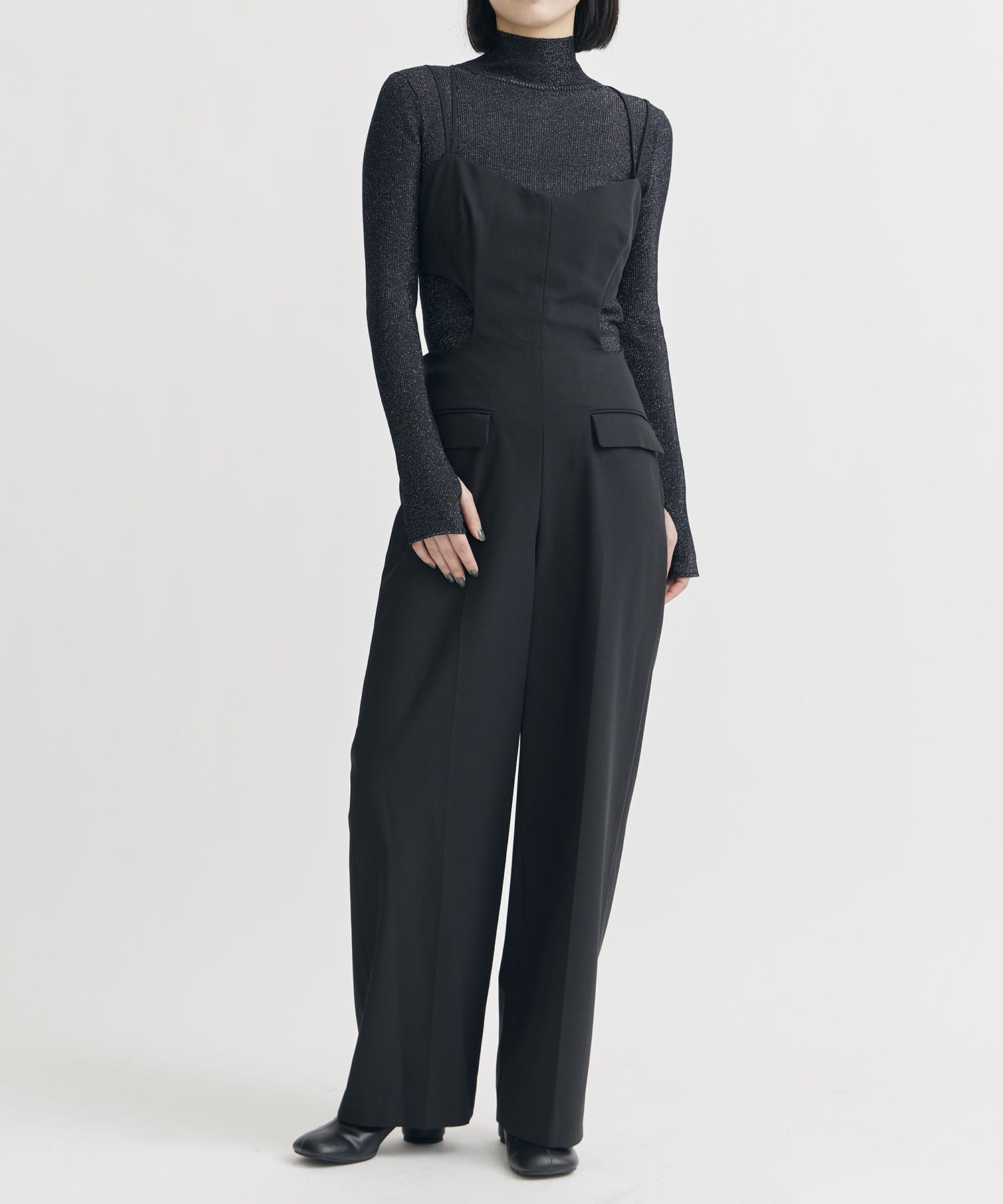 Waist Cut-out Jumpsuit