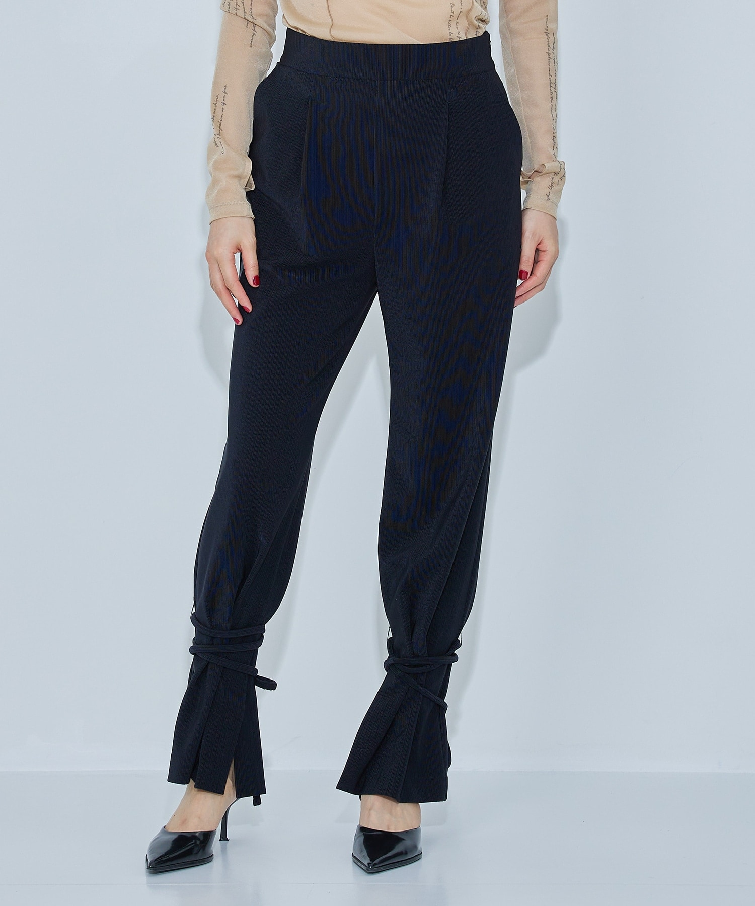 Relax Ancle String Pants
